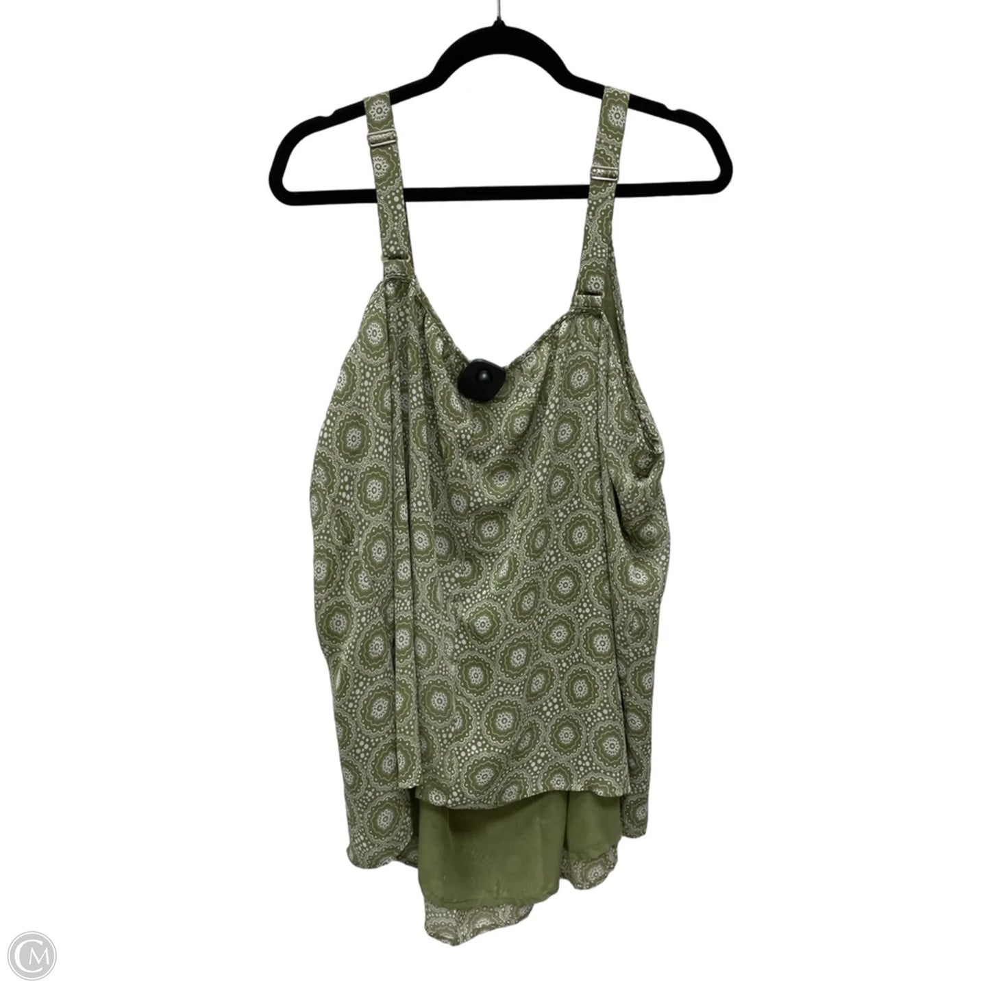 Top Sleeveless By Lane Bryant In Floral Print, Size: 3x