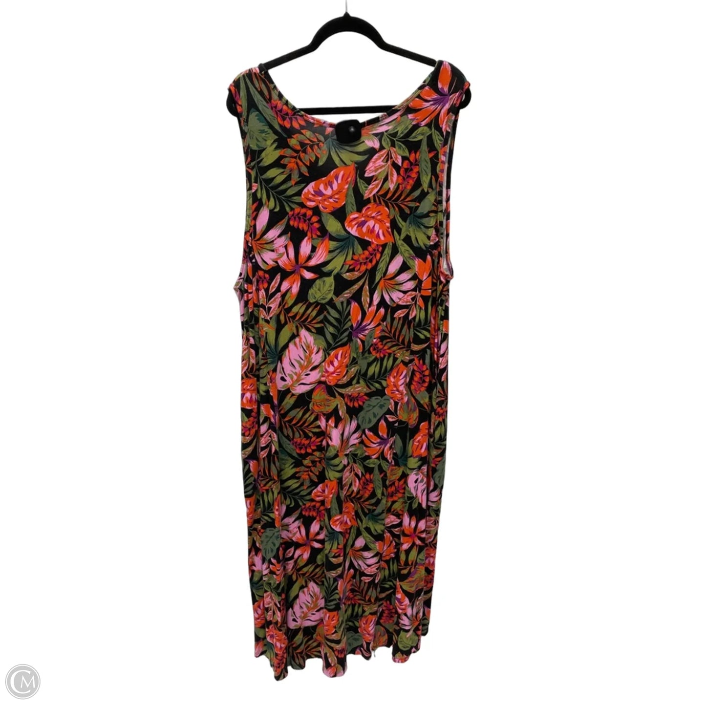Dress Casual Maxi By Terra & Sky In Floral Print, Size: 3x