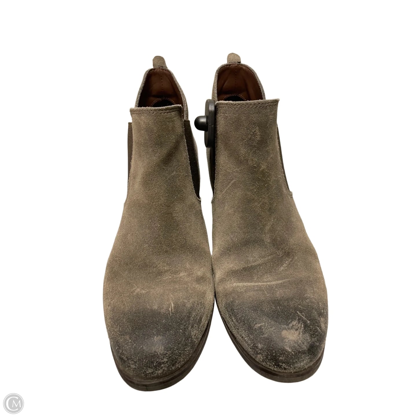 Boots Ankle Heels By Rockport In Grey, Size: 10