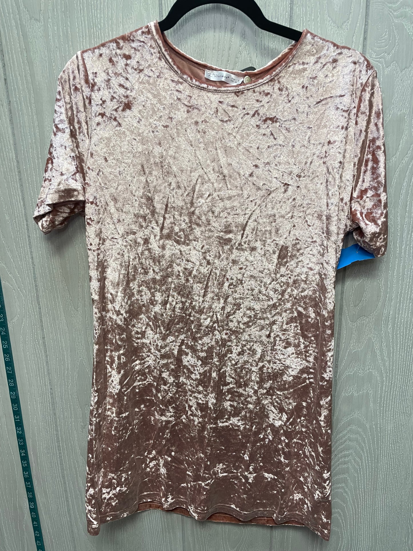 Dress Casual Short By Clothes Mentor In Pink, Size: M