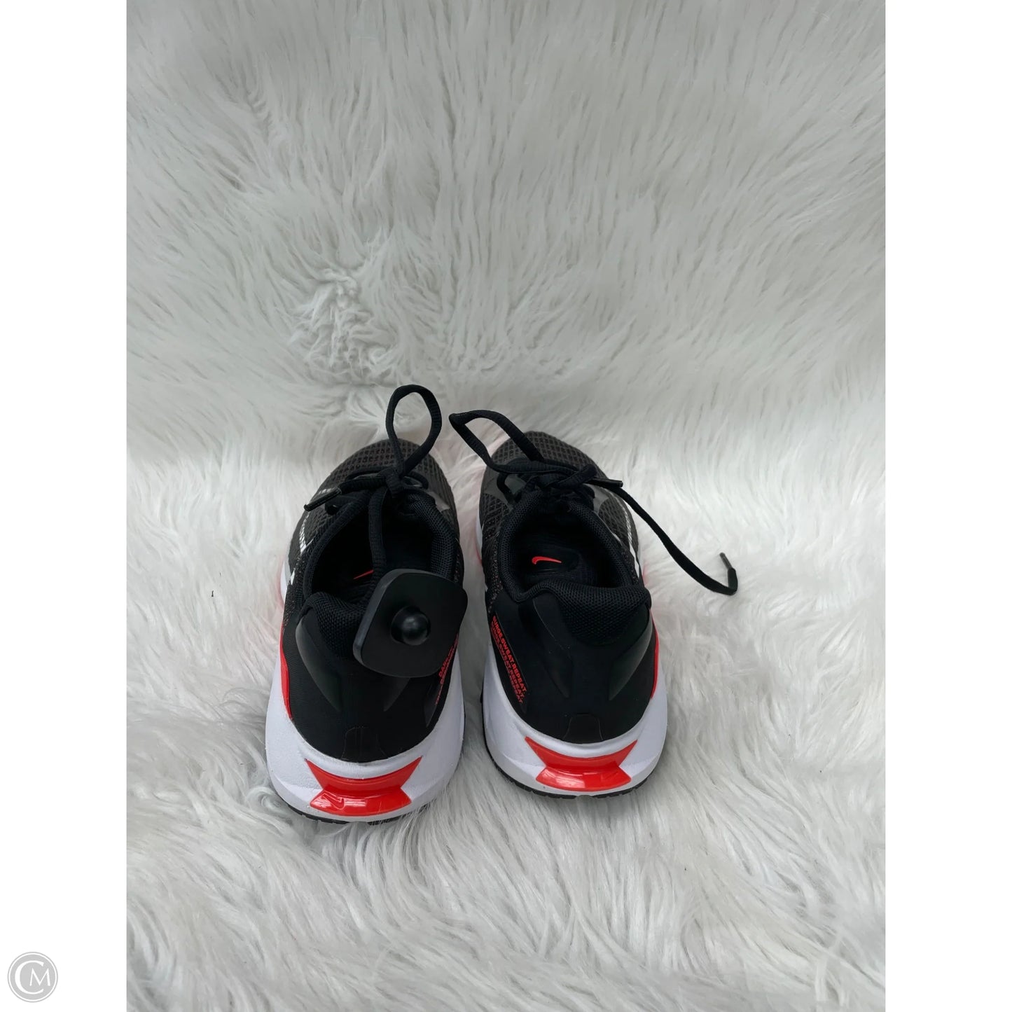 Shoes Athletic By Nike In Black & Orange, Size: 7.5