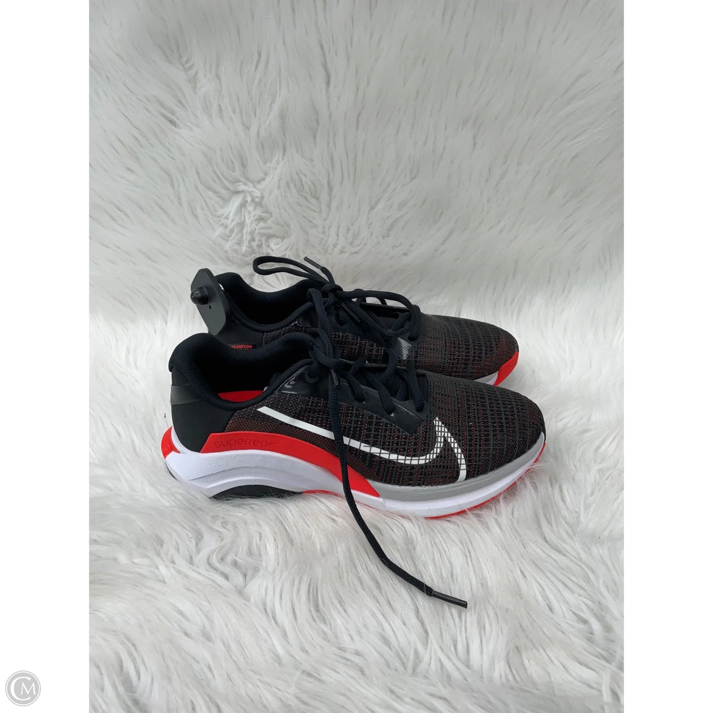 Shoes Athletic By Nike In Black & Orange, Size: 7.5