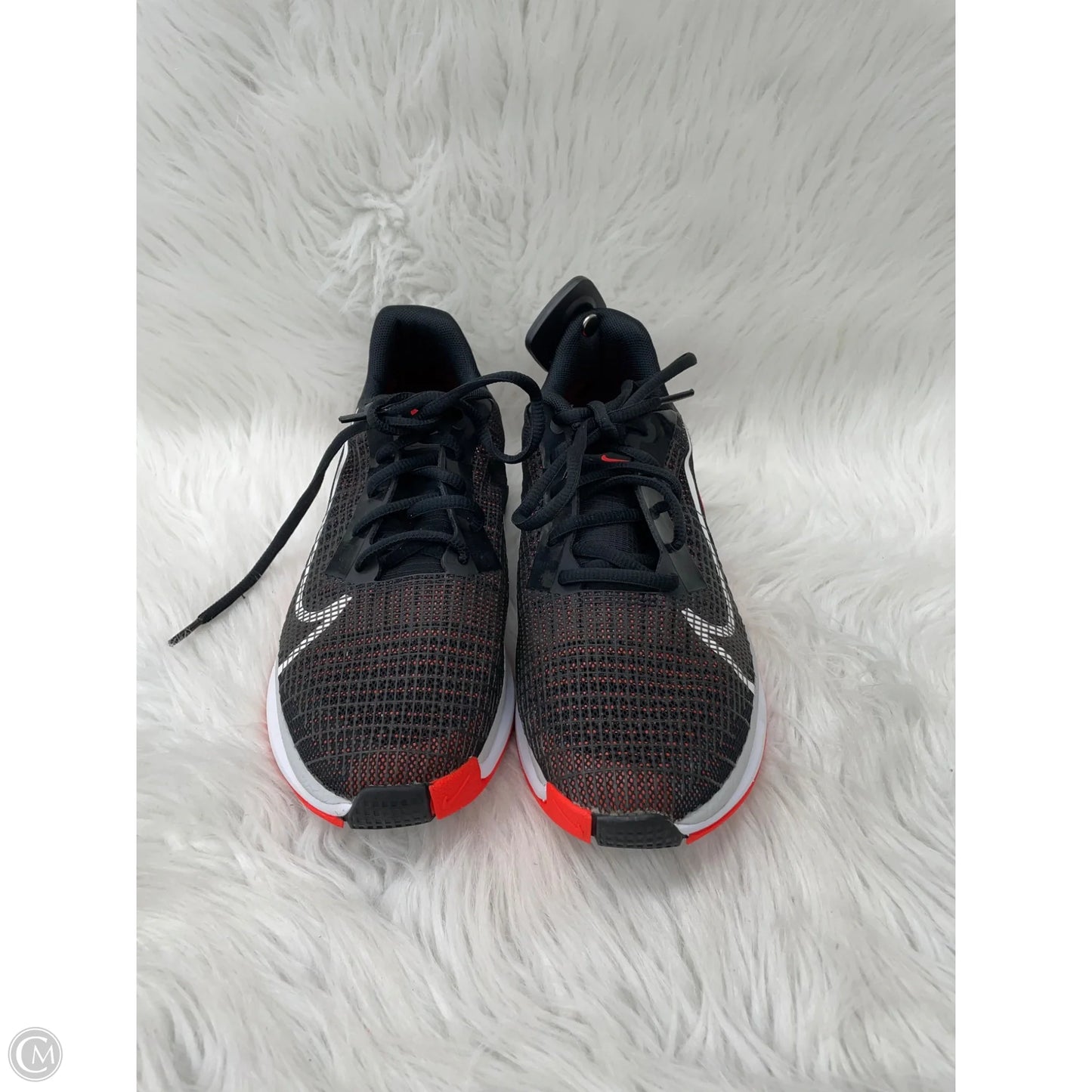 Shoes Athletic By Nike In Black & Orange, Size: 7.5