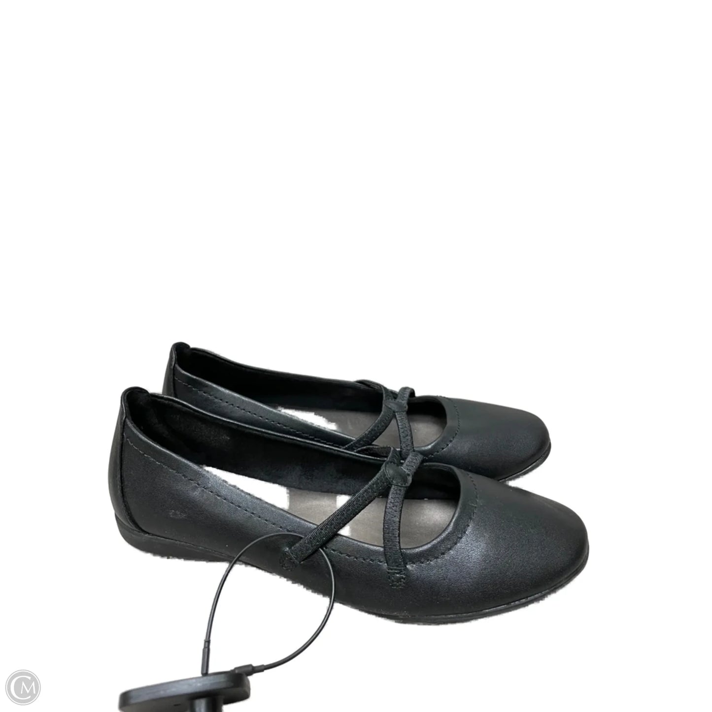 Shoes Flats By Clothes Mentor In Black, Size: 8.5