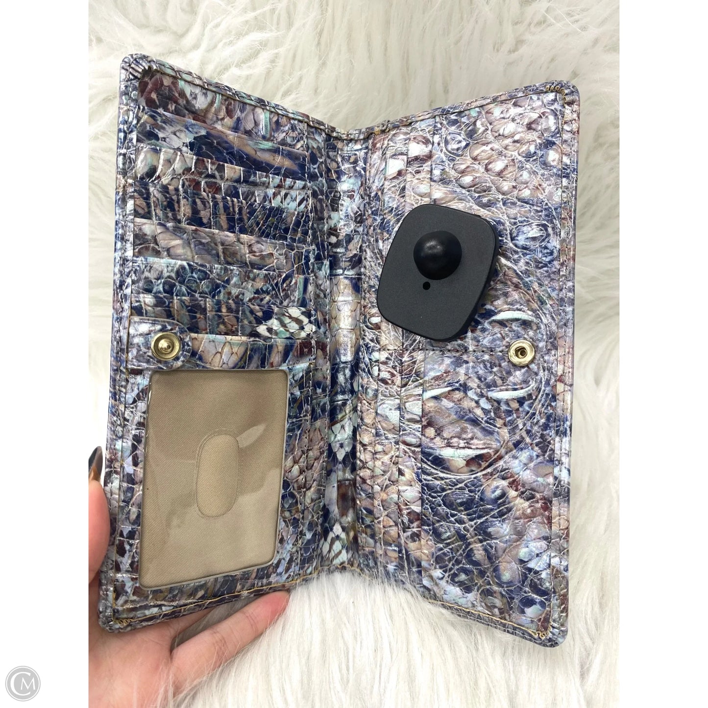 Wallet Designer By Brahmin, Size: Medium