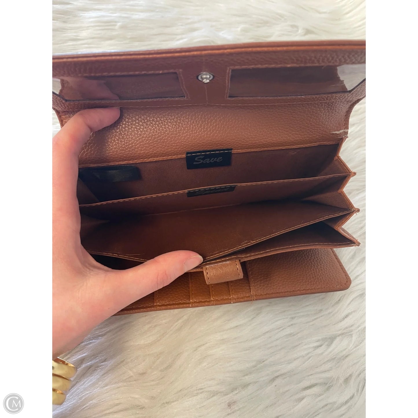 Wallet Leather By Giani Bernini, Size: Medium