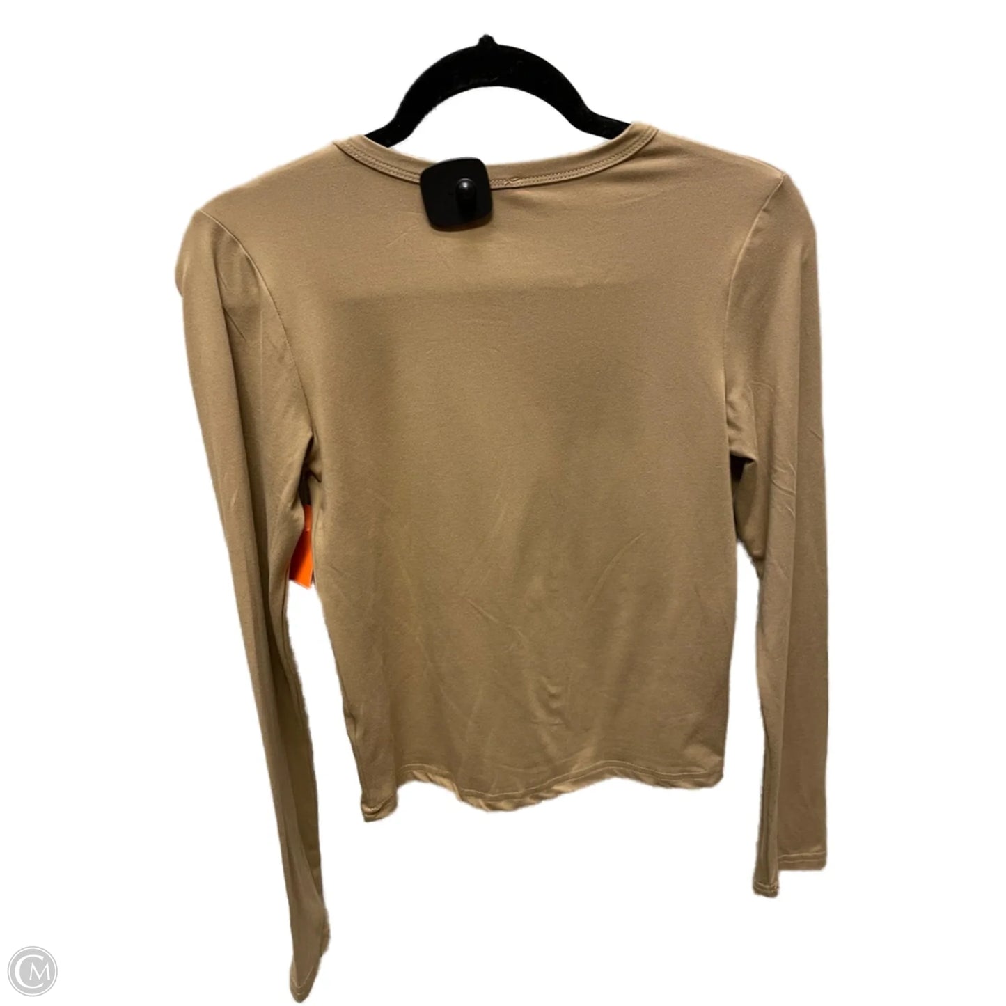 Top Long Sleeve By Clothes Mentor In Brown, Size: S