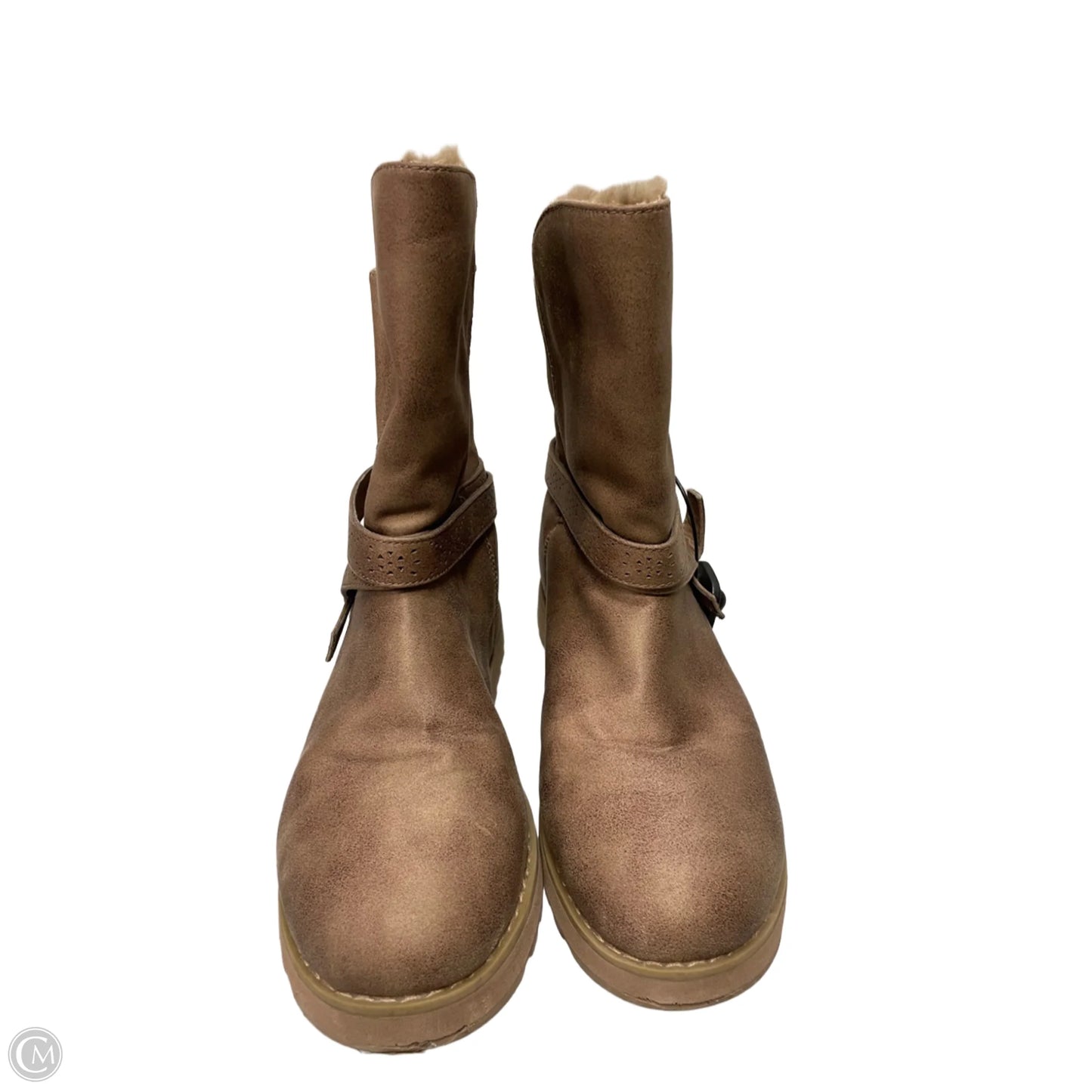 Boots Snow By Skechers In Brown, Size: 9