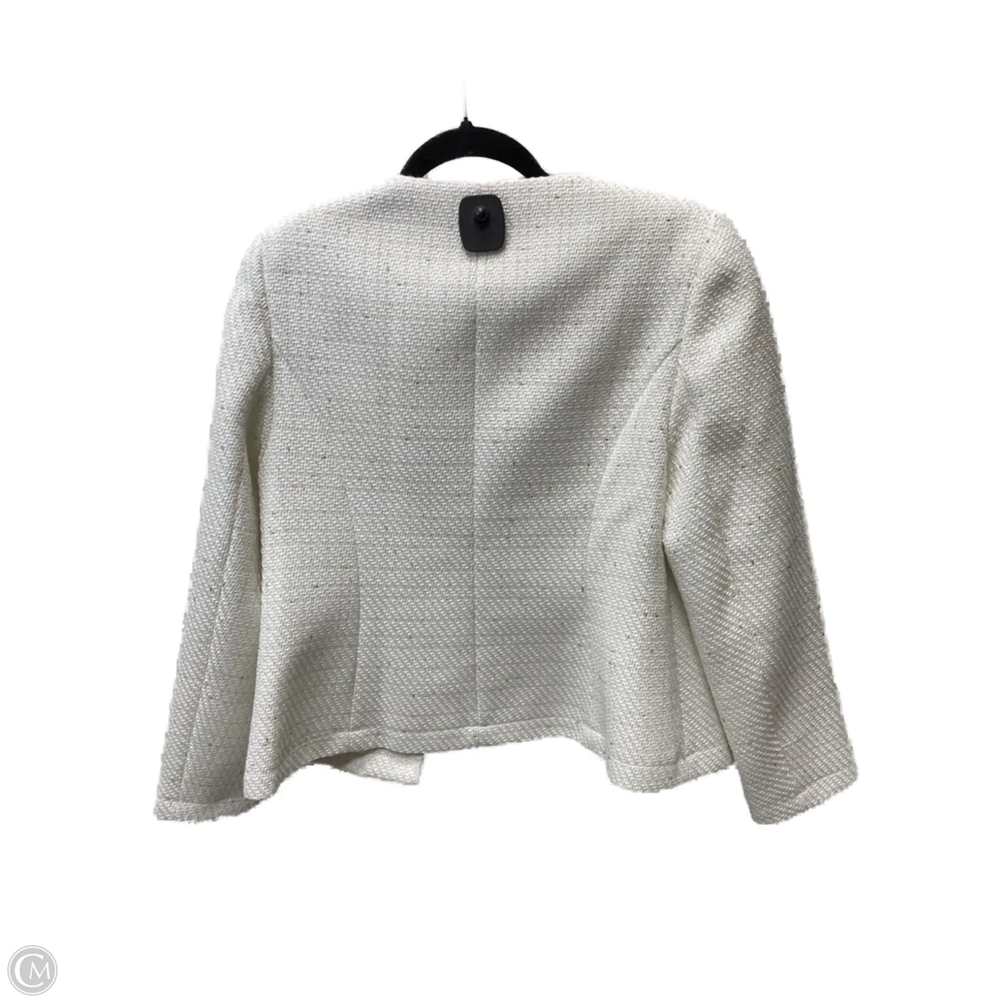 Blazer By Clothes Mentor In Cream, Size: M