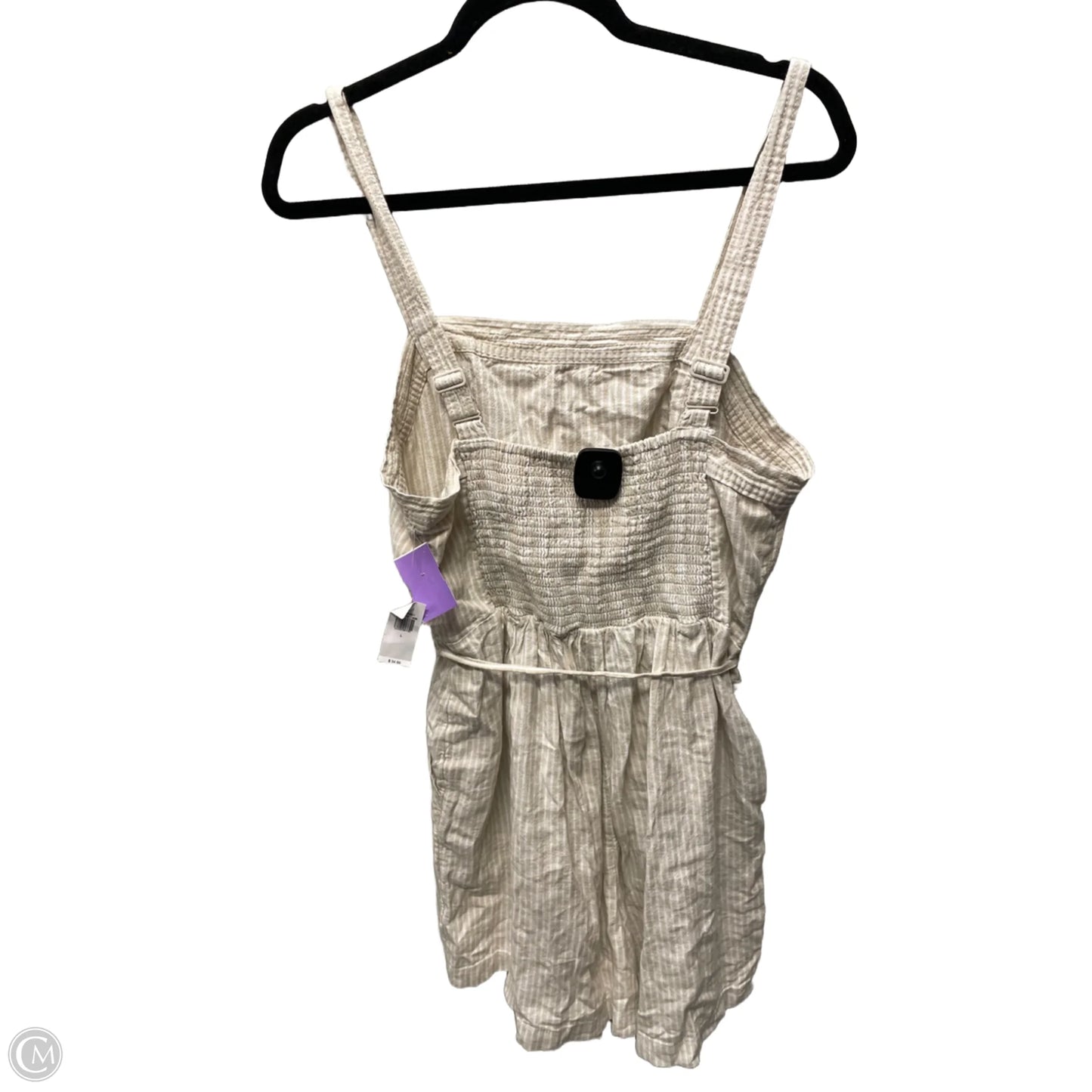 Romper By Old Navy In Tan & White, Size: L