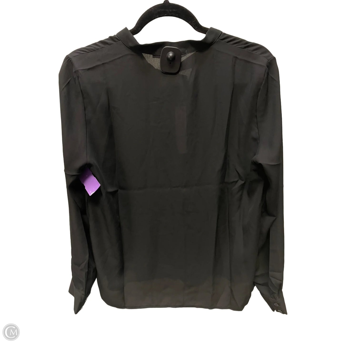 Top Long Sleeve By threeeightytwo In Black, Size: M