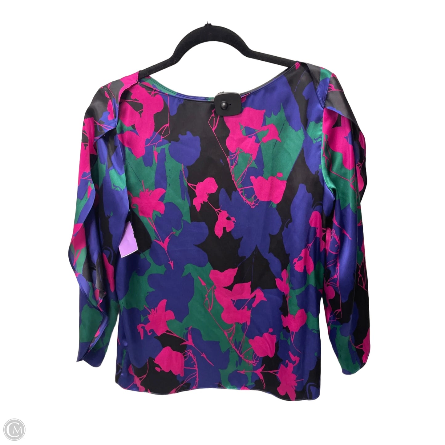 Top Long Sleeve By Talbots In Multi-colored, Size: Mp