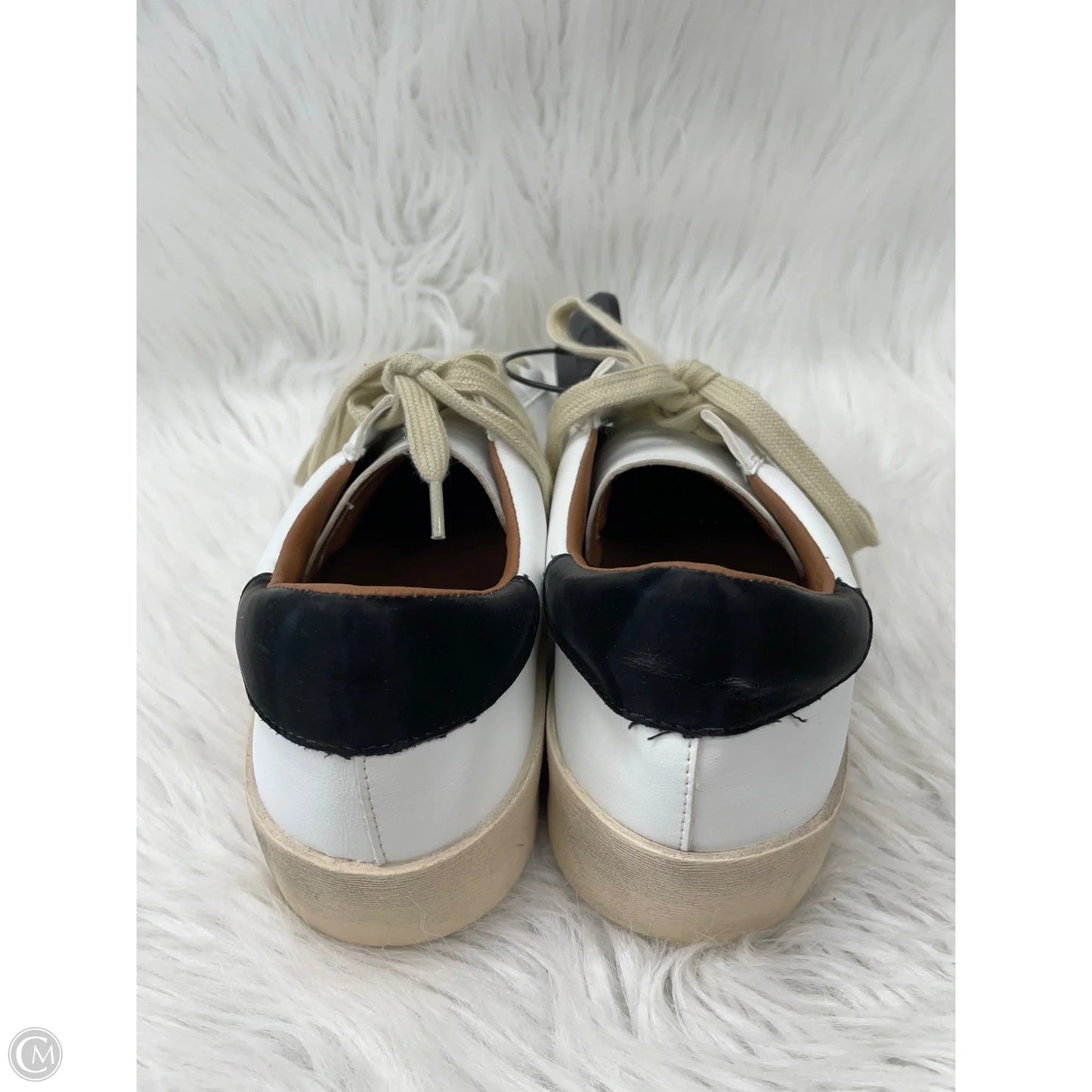 Shoes Sneakers By Corkys In Cream, Size: 9