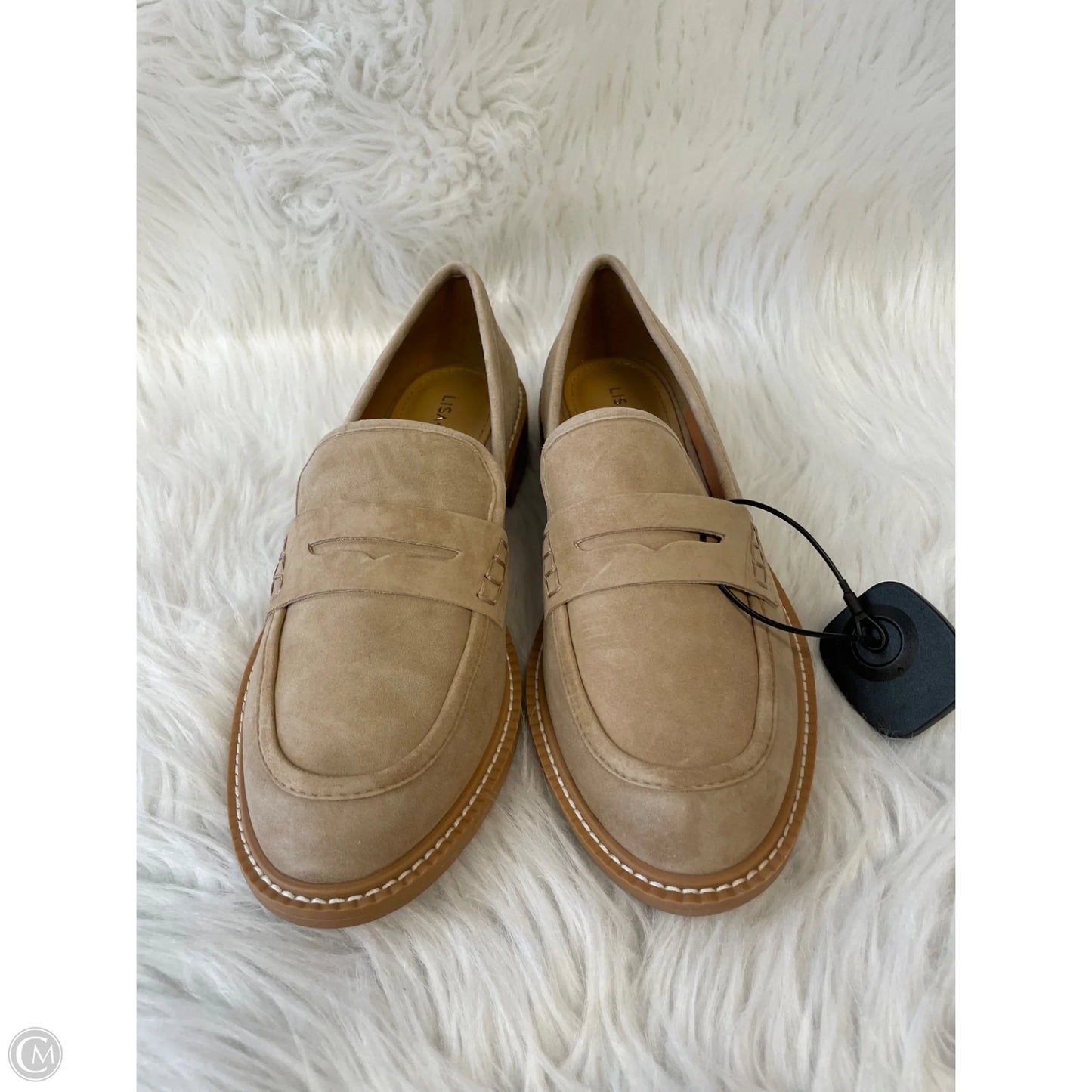 Shoes Heels Platform By Clothes Mentor In Tan, Size: 6.5