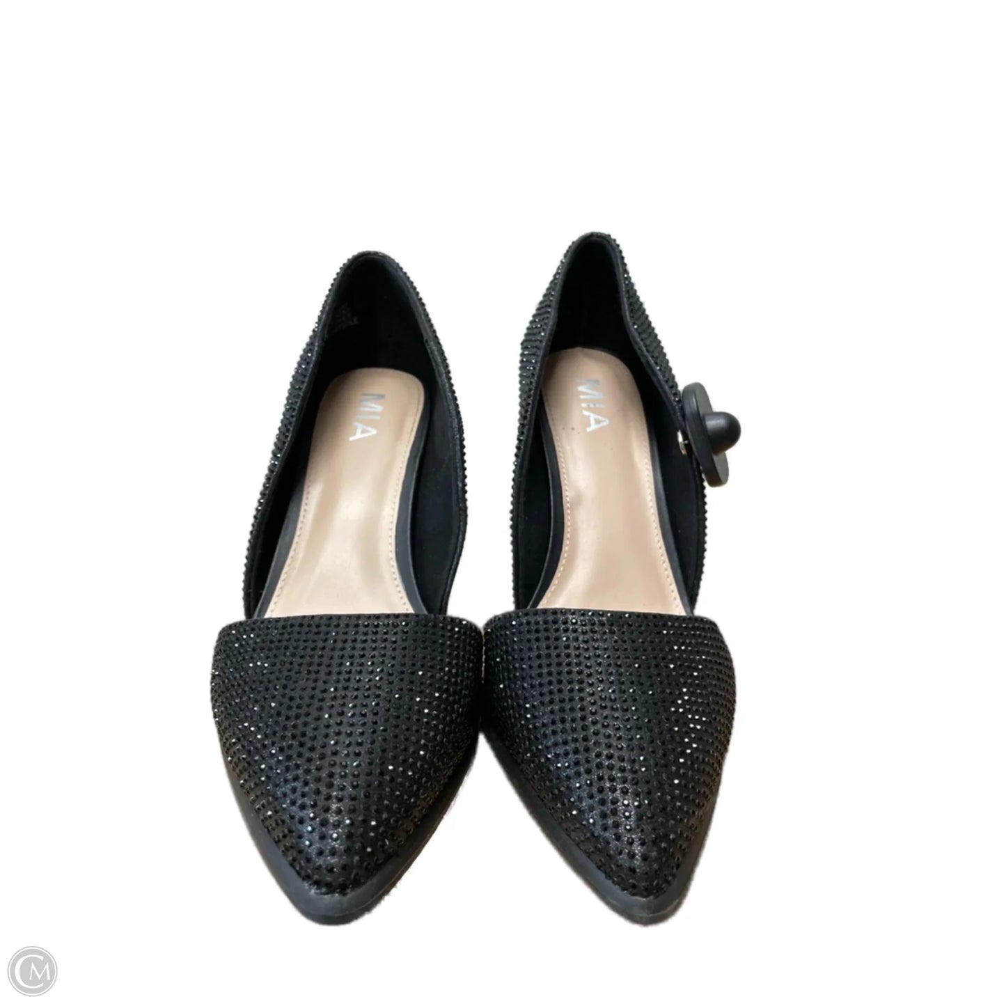 Shoes Heels Stiletto By Mia In Black, Size: 8