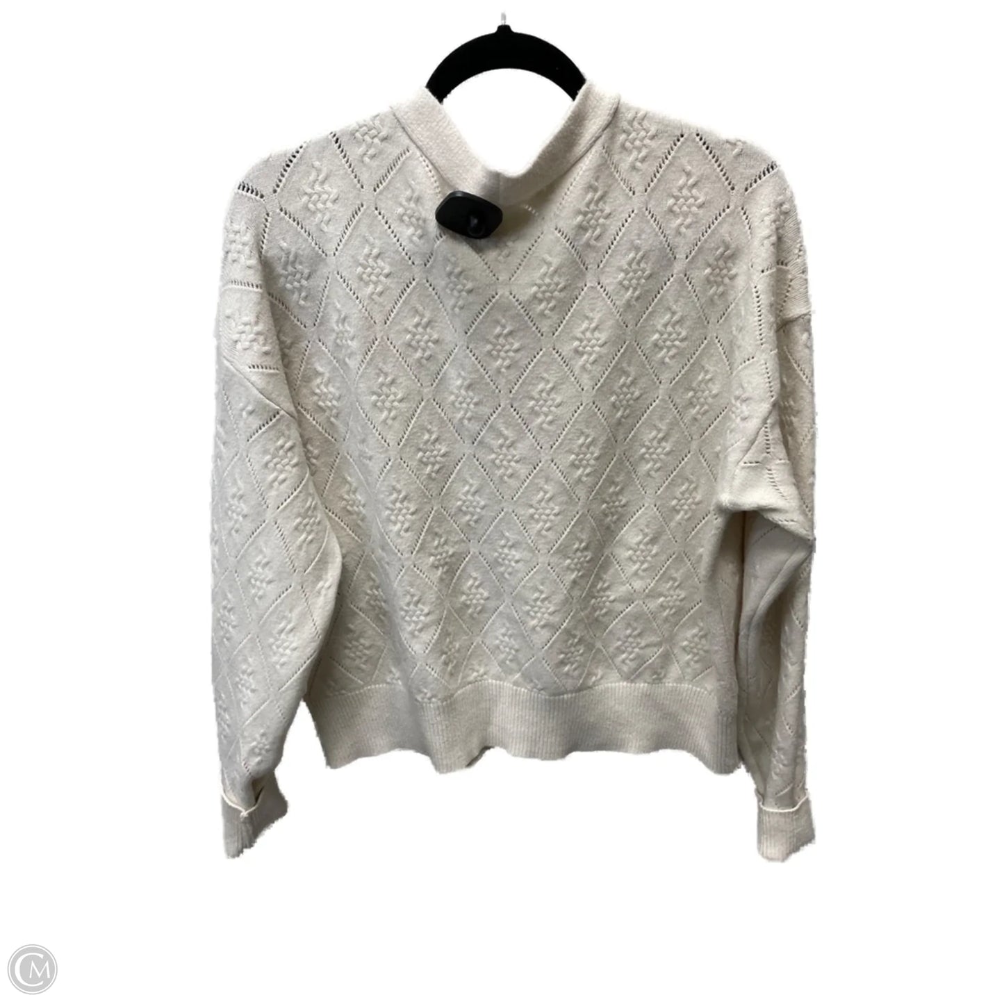Sweater By Clothes Mentor In Tan, Size: L