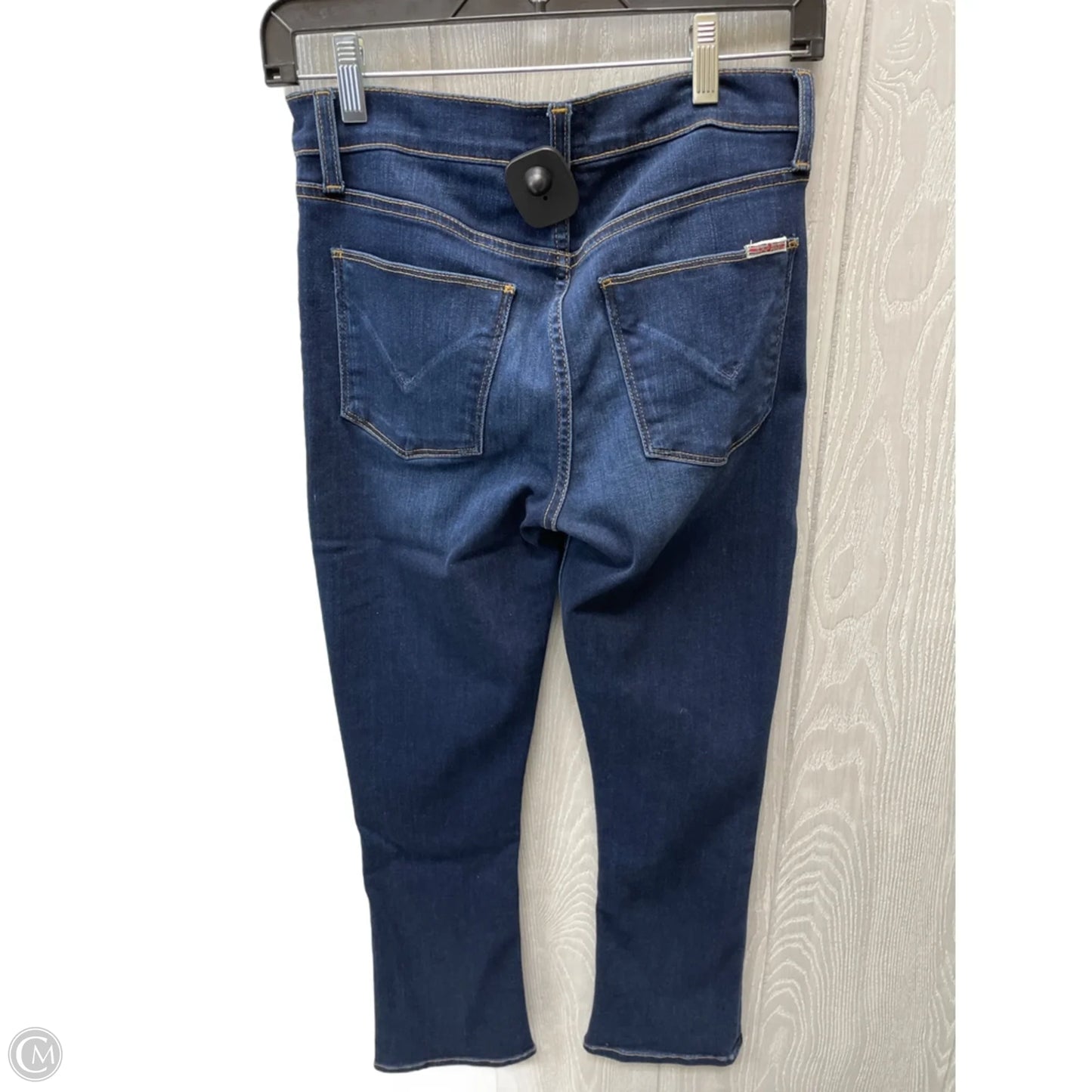 Jeans Flared By Hudson In Blue Denim, Size: 4