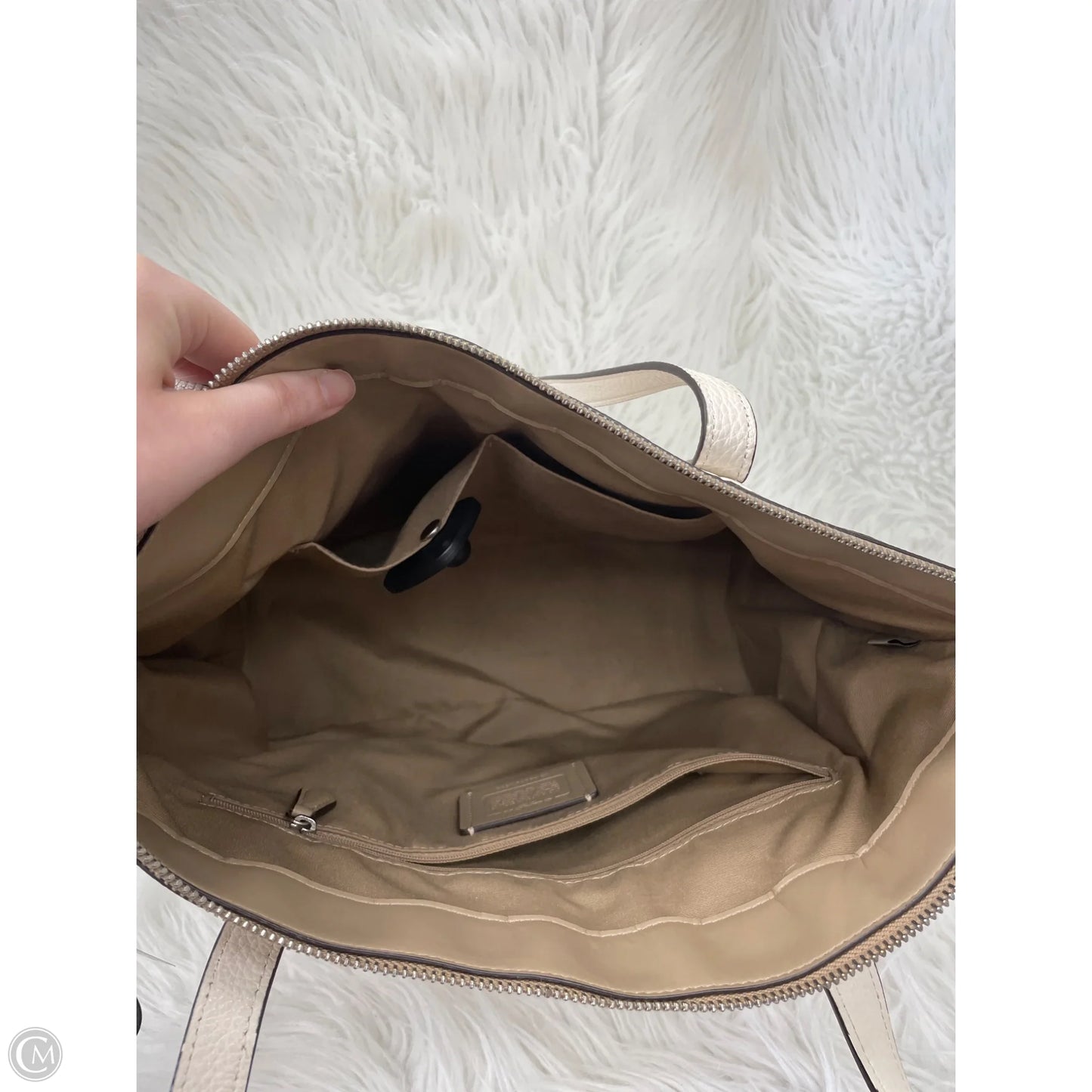 Handbag Designer By Coach, Size: Large