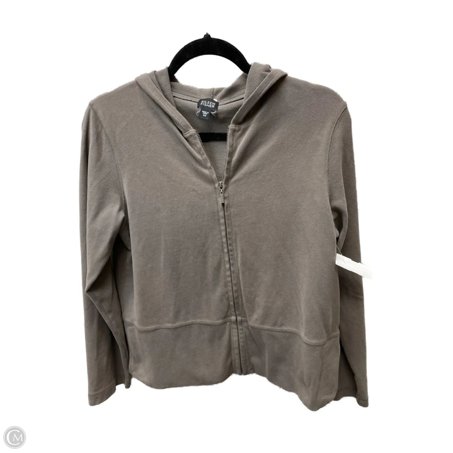Jacket Other By Eileen Fisher In Grey, Size: Xs