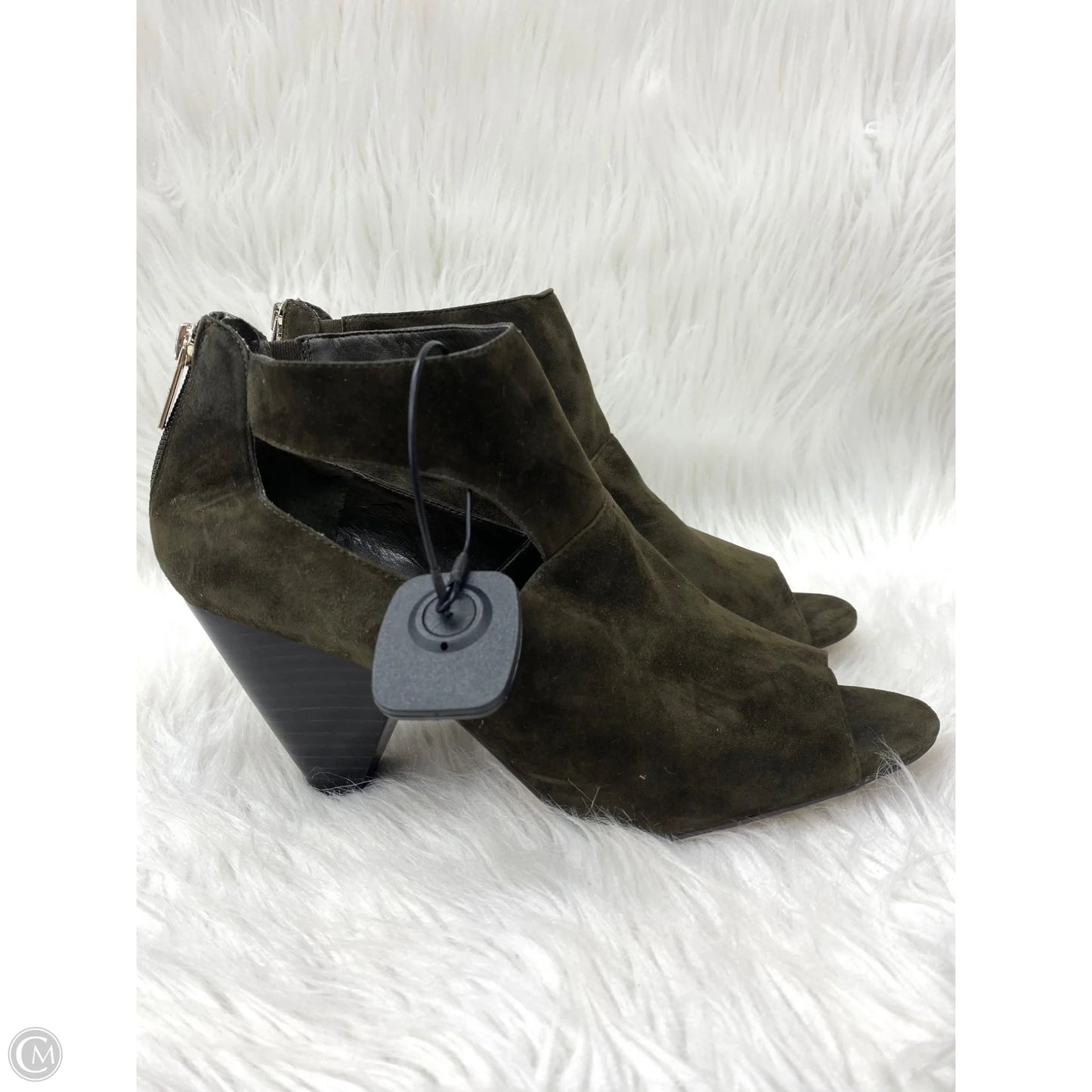Boots Ankle Heels By Vince Camuto In Green, Size: 11