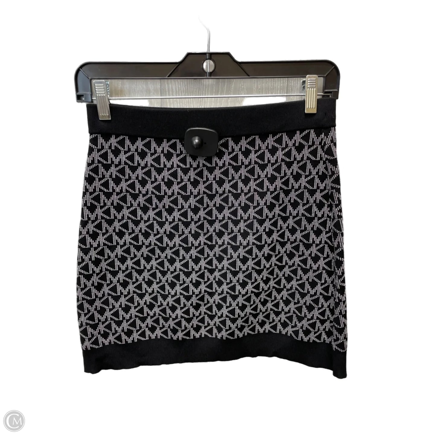 Skirt Mini & Short By Michael By Michael Kors In Black & Grey, Size: 0