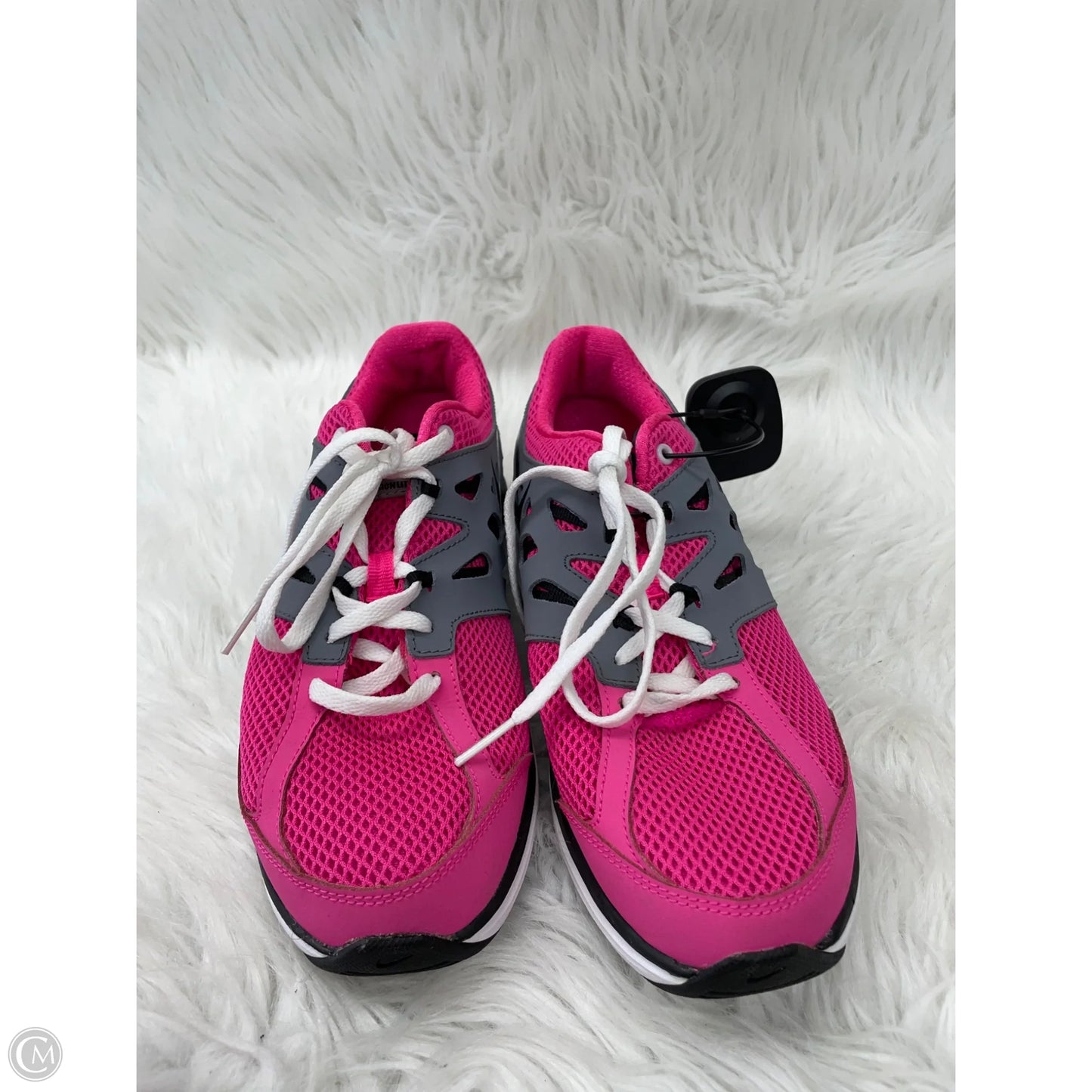 Shoes Athletic By Nike In Grey & Pink, Size: 7.5