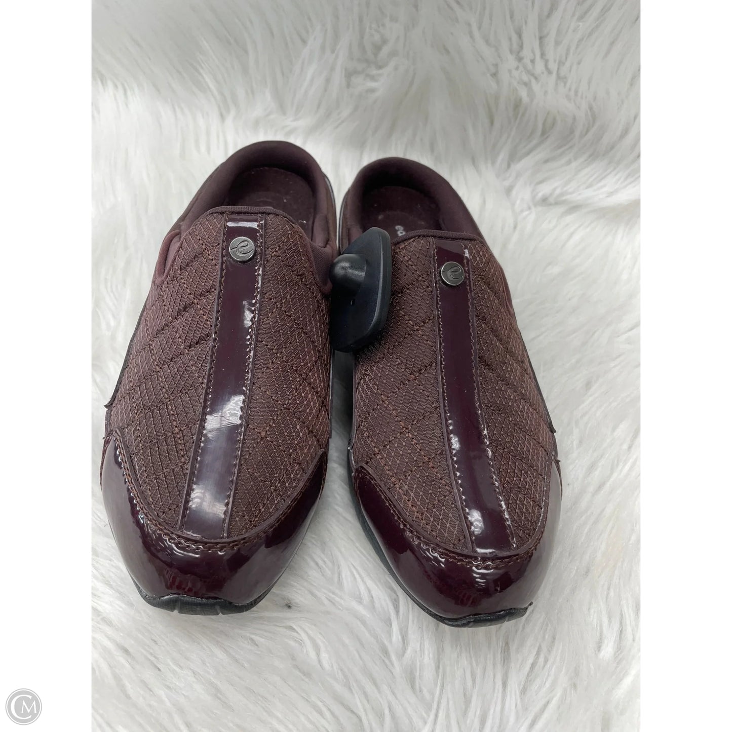 Shoes Flats By Easy Spirit In Brown & Grey, Size: 6.5