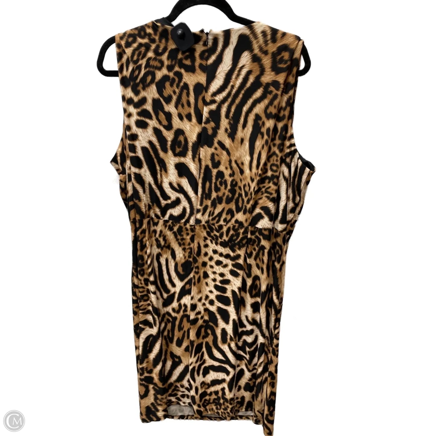 Dress Casual Midi By Msk In Animal Print, Size: 3x