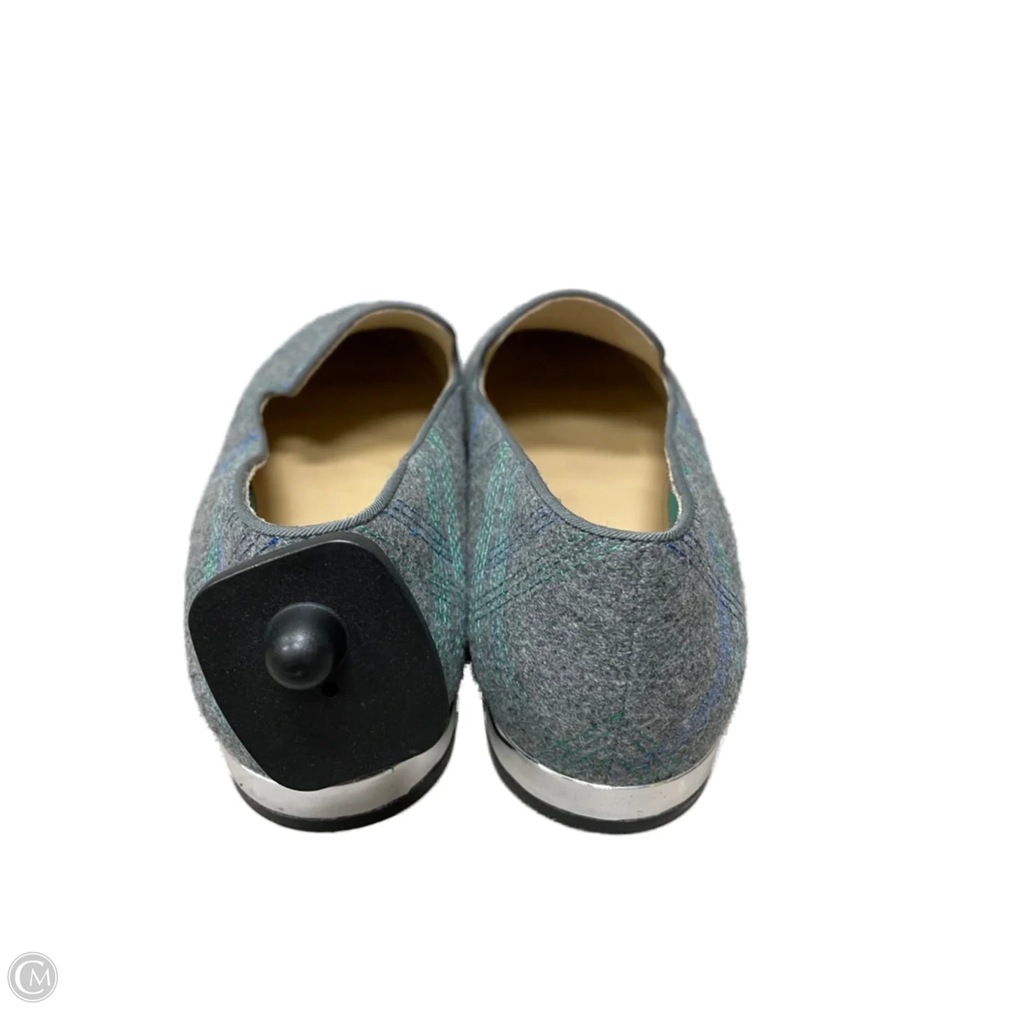 Shoes Flats By Talbots In Grey, Size: 9