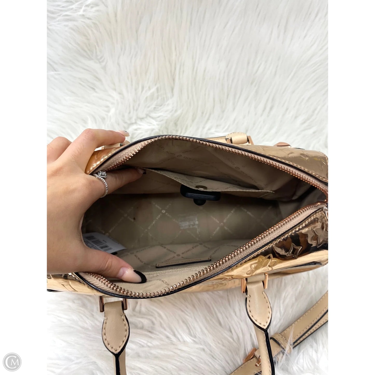 Handbag Designer By Michael Kors, Size: Medium