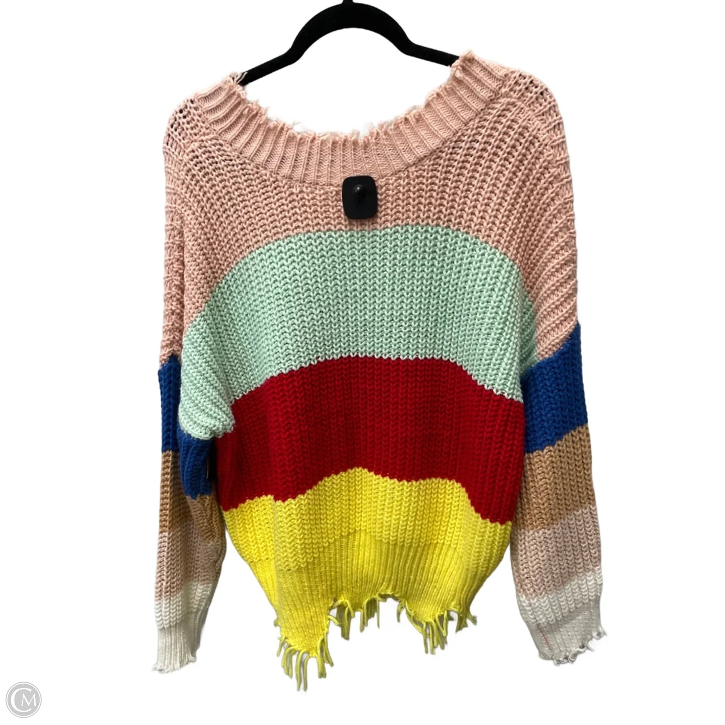 Sweater By Main Strip In Multi-colored, Size: M
