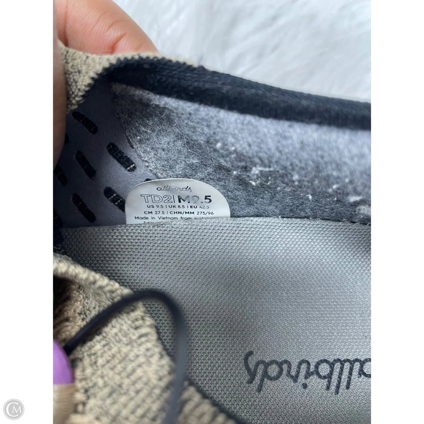 Shoes Athletic By Allbirds In Tan, Size: 9.5