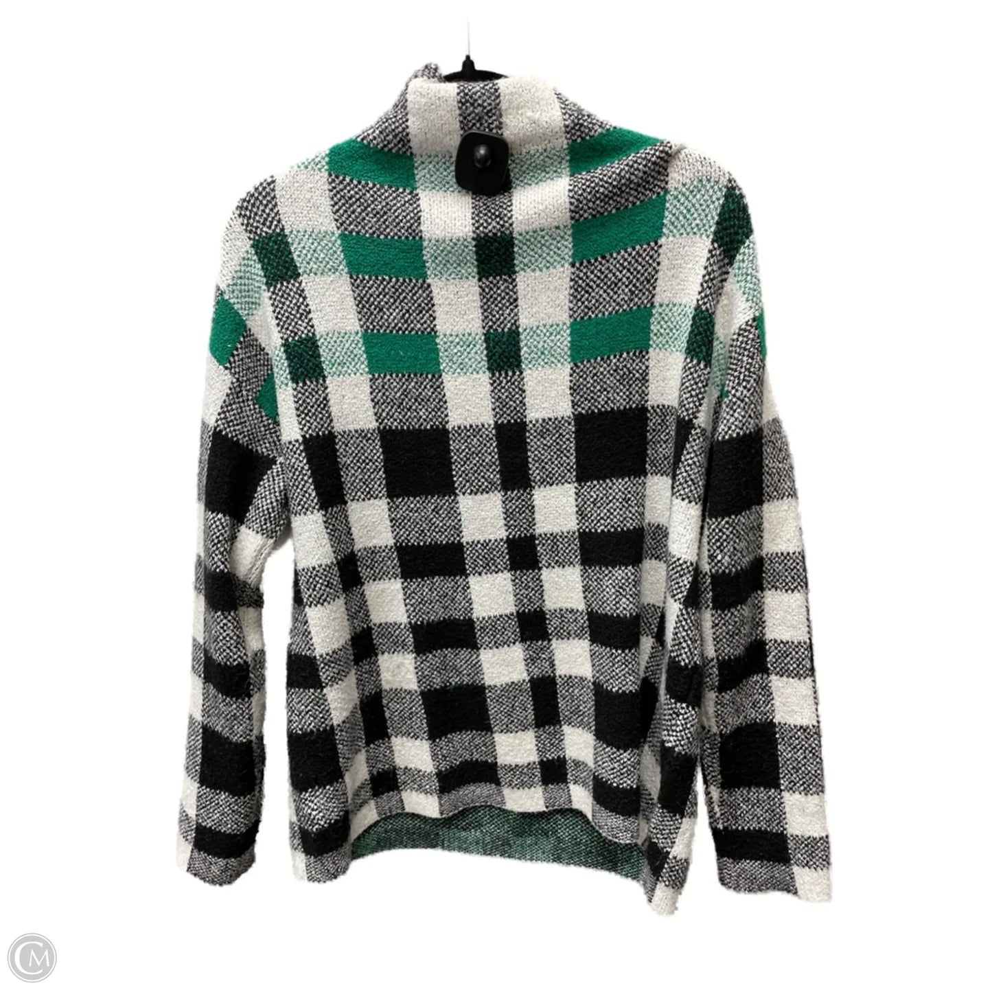 Sweater By Christian Siriano In Green & White, Size: S