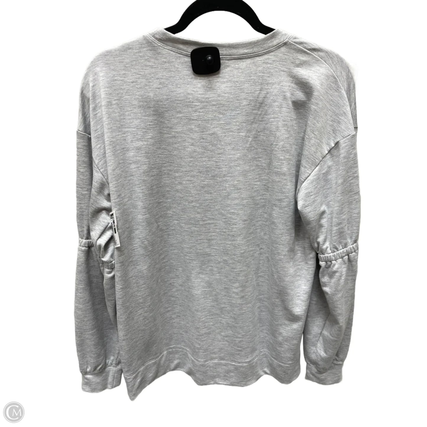 Sweatshirt Crewneck By Avia In Grey, Size: S