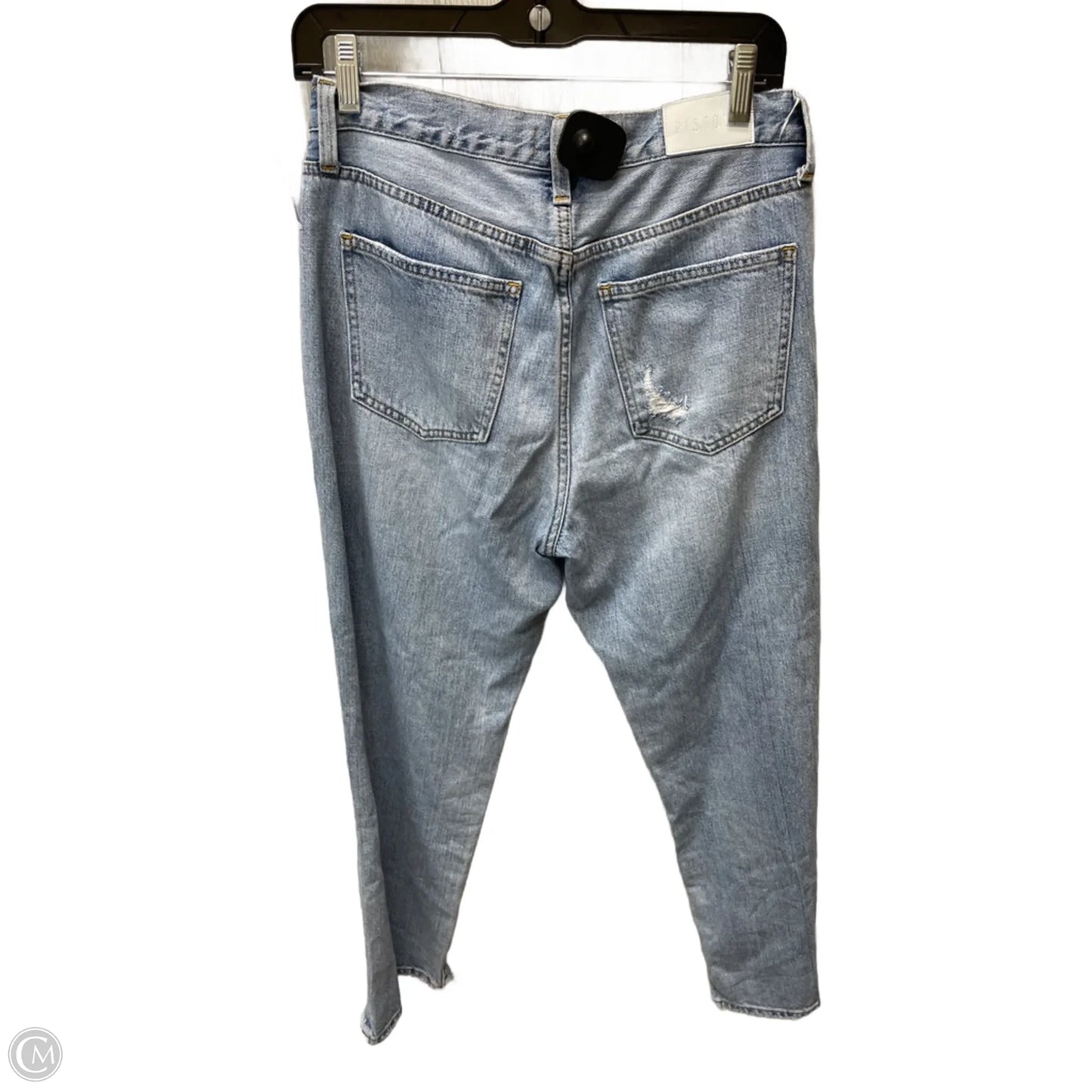 Jeans Cropped By Pistola In Blue Denim, Size: 8