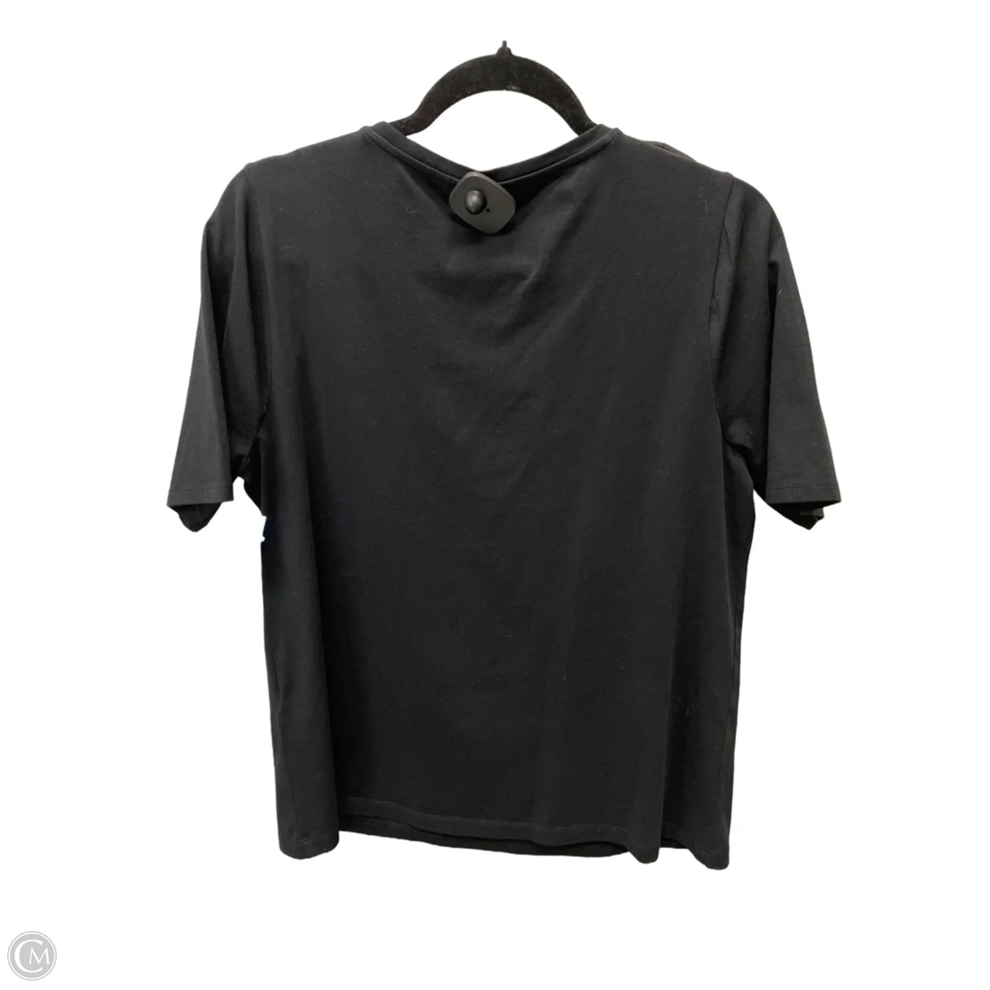 Top Short Sleeve By Chicos In Black, Size: M