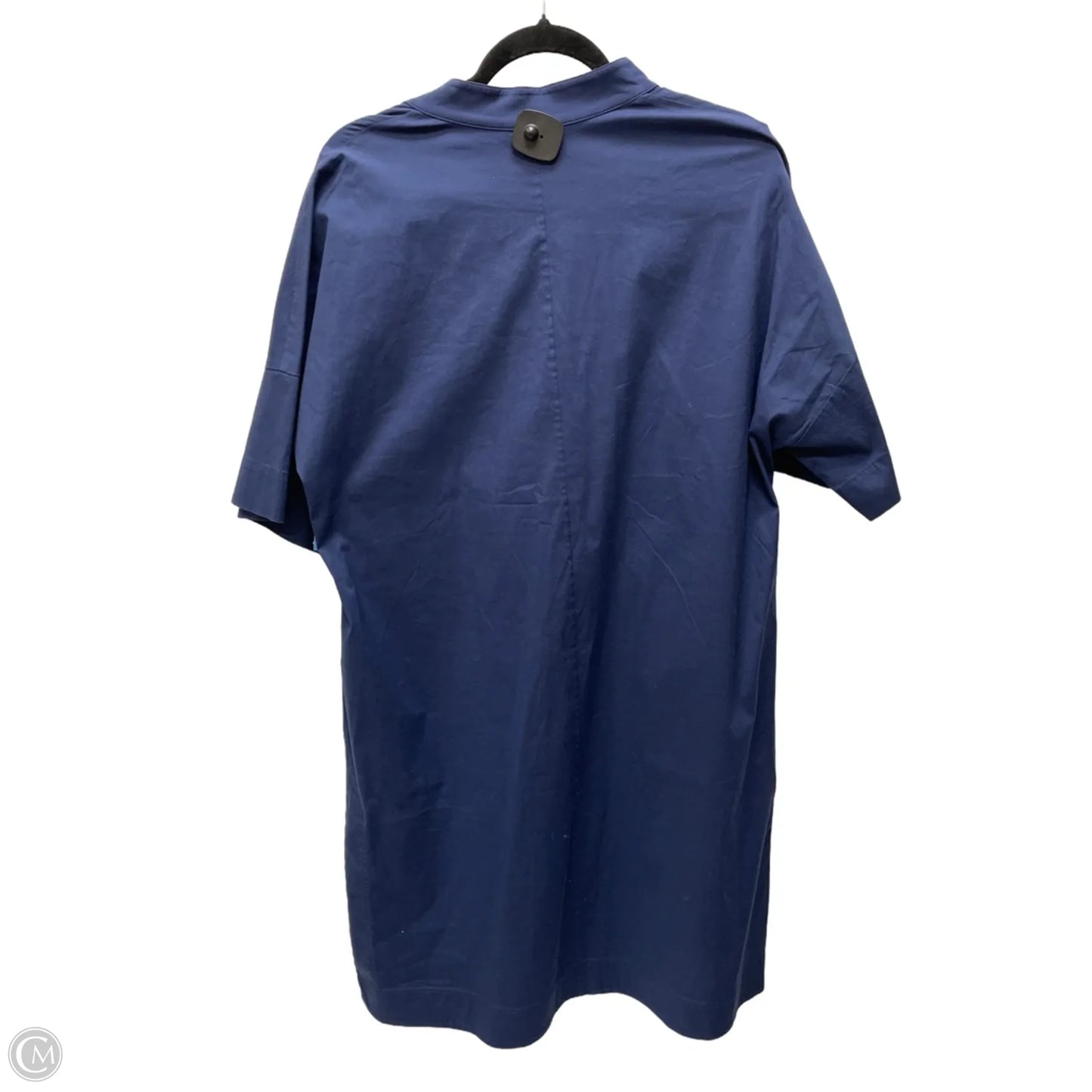 Dress Designer By Lafayette 148 In Navy, Size: L