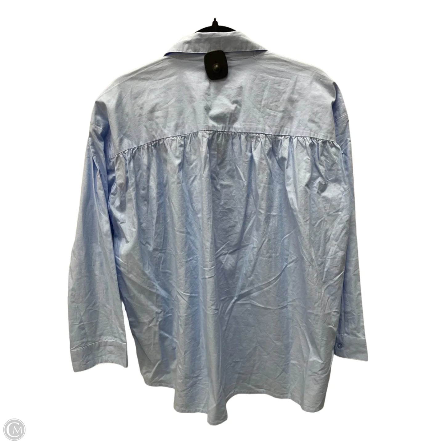 Top Long Sleeve By Cato In Blue, Size: Xl