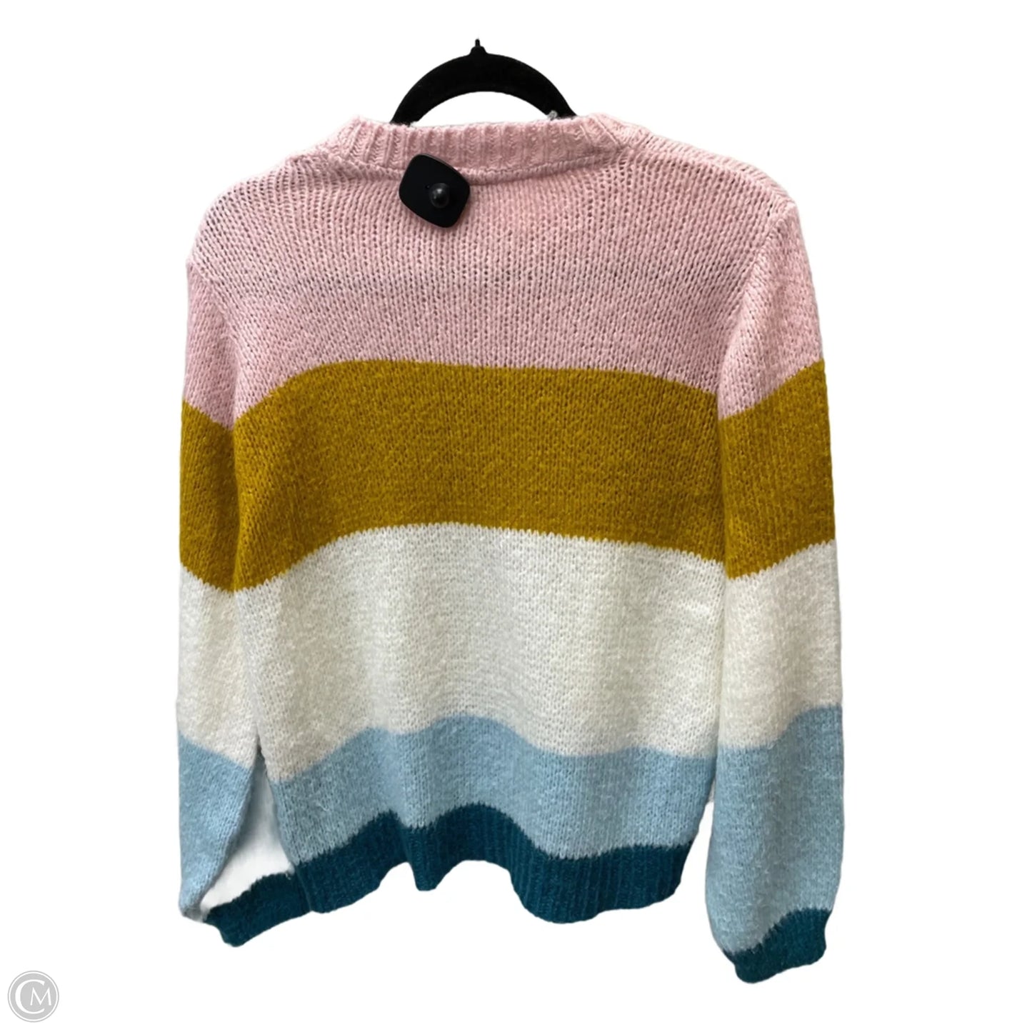 Sweater By Top Shop In Striped Pattern, Size: S