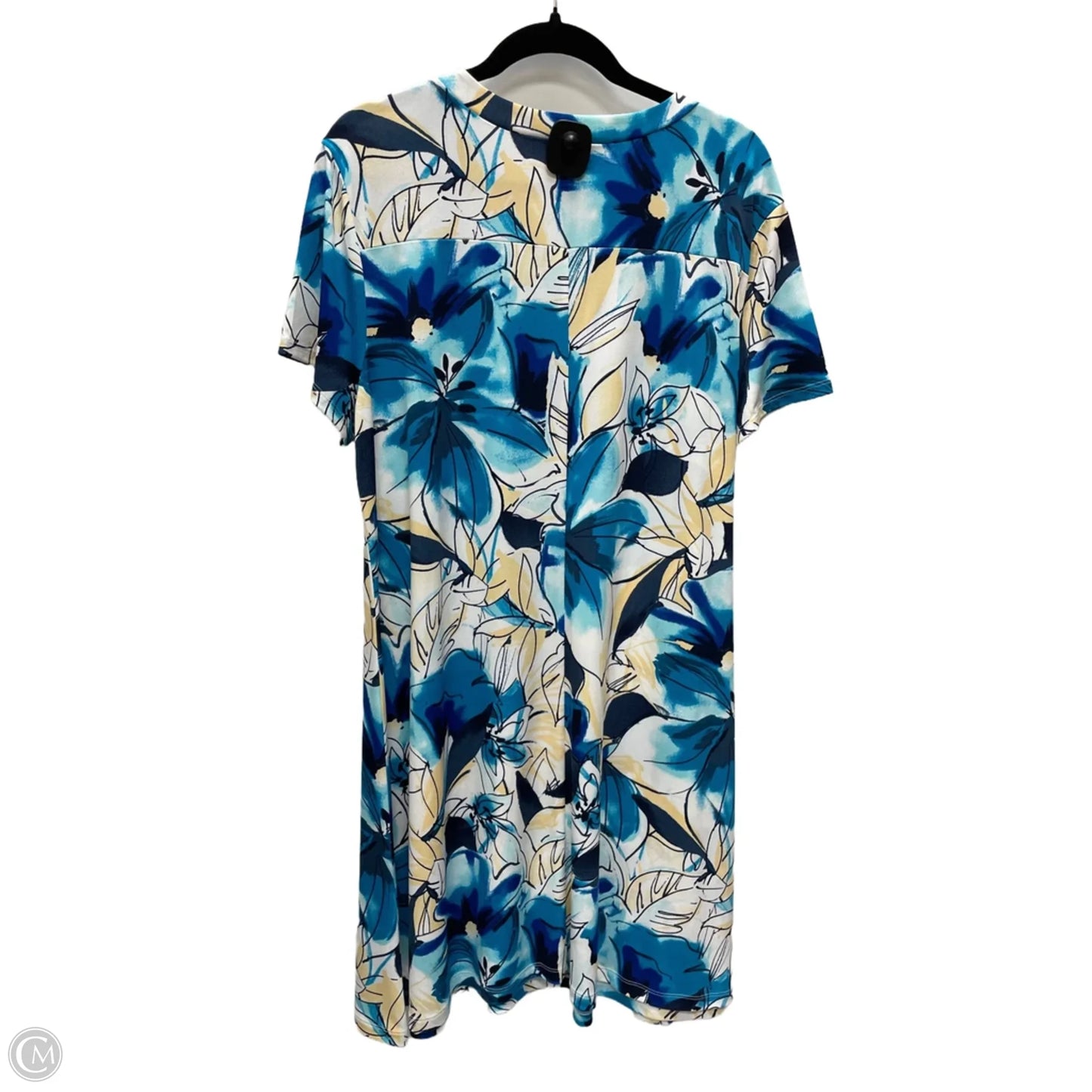 Dress Casual Short By Chicos In Blue, Size: Xl