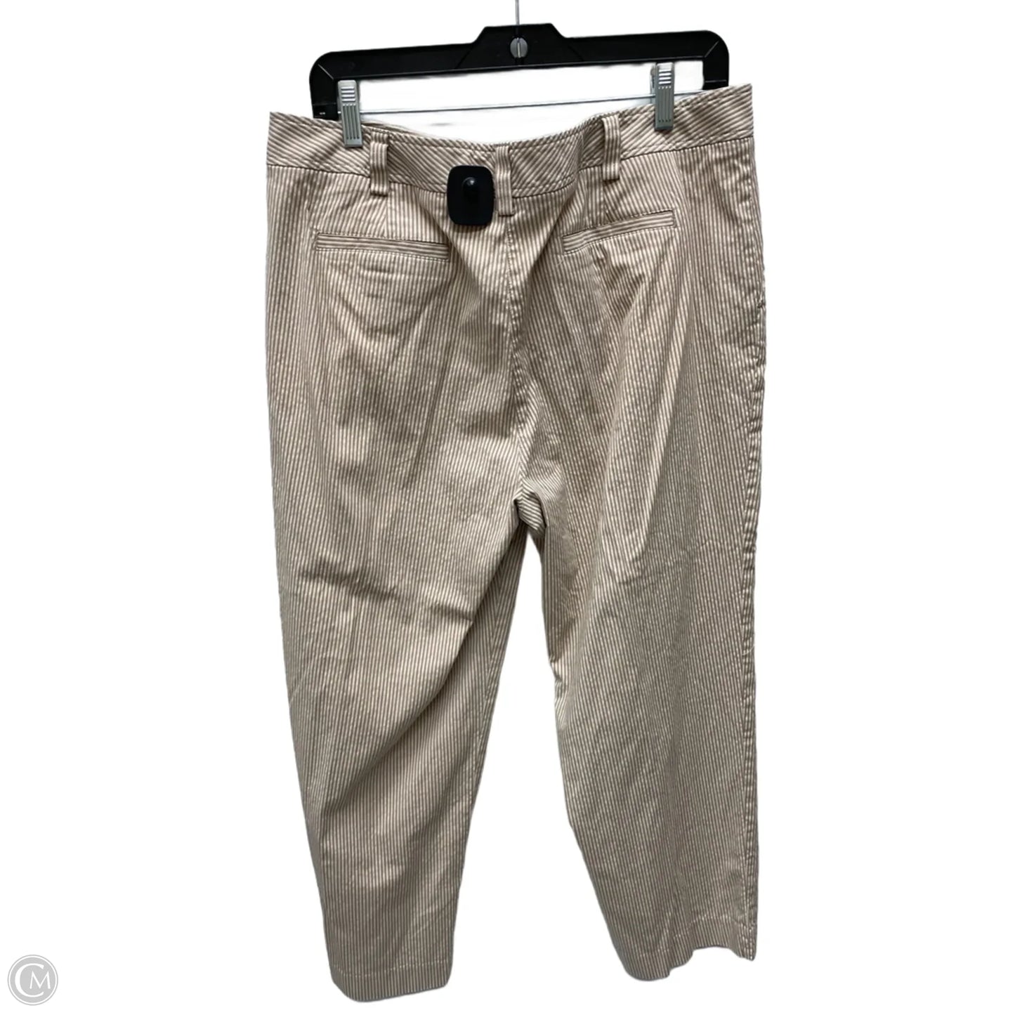 Pants Cropped By Talbots In Tan, Size: 16