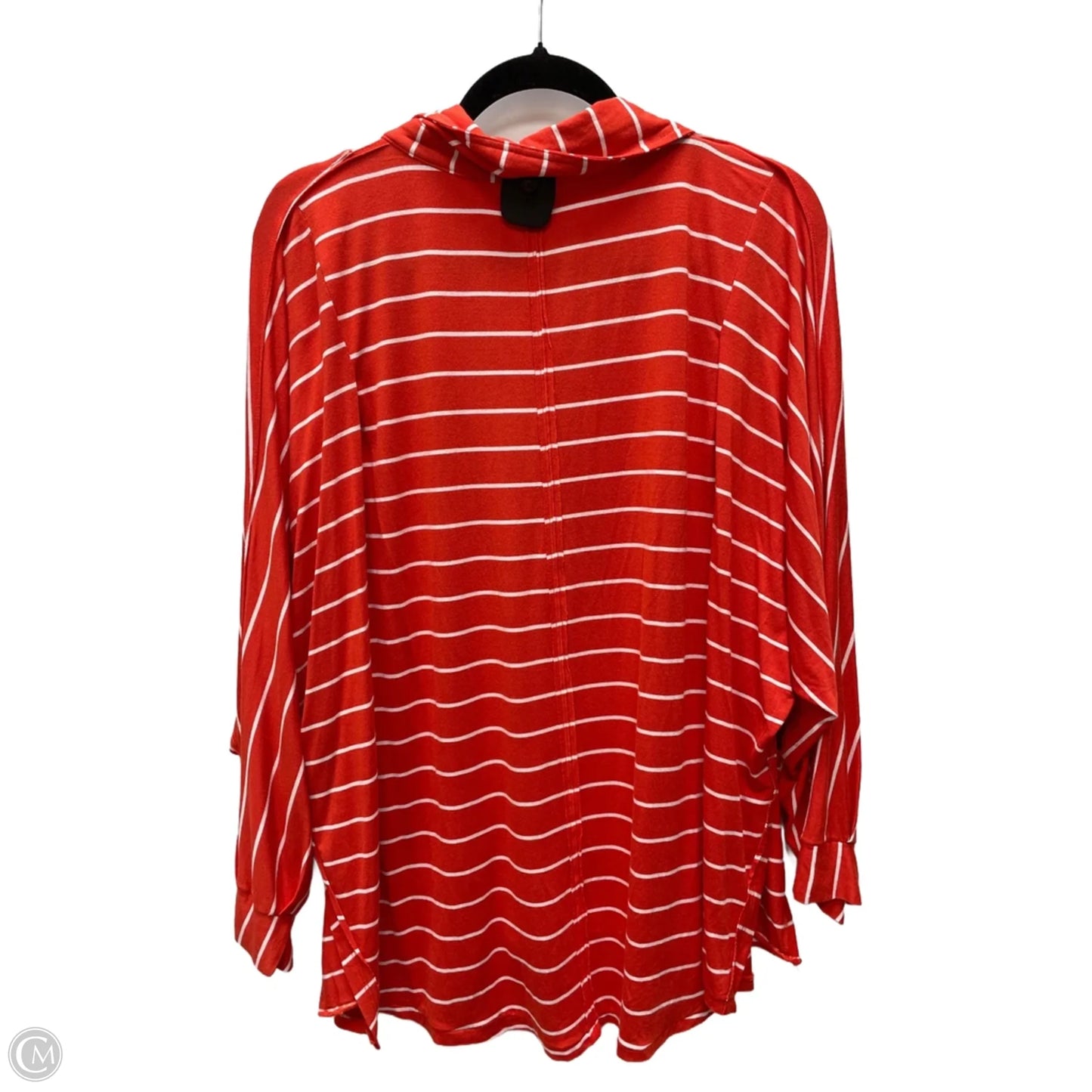 Top 3/4 Sleeve By We The Free In Striped Pattern, Size: M