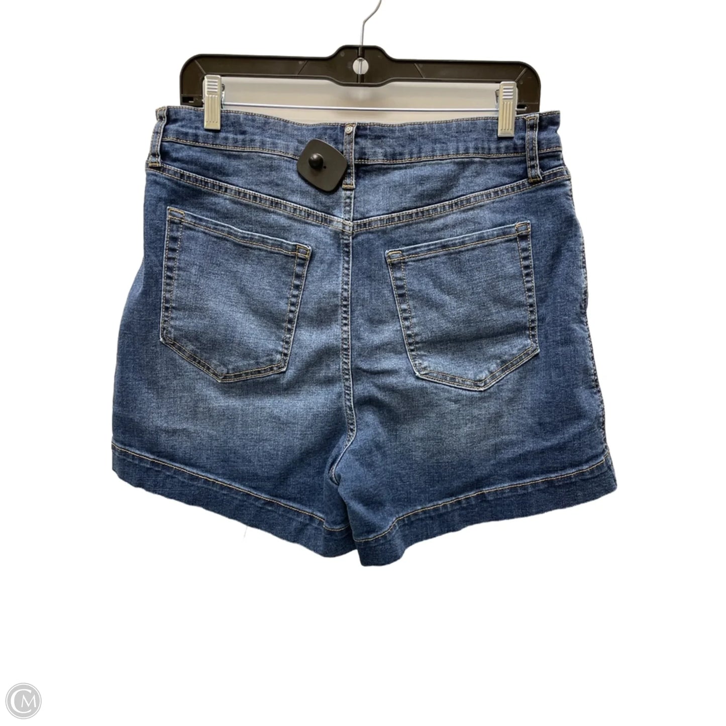 Shorts Designer By Rebecca Minkoff In Blue Denim, Size: 12