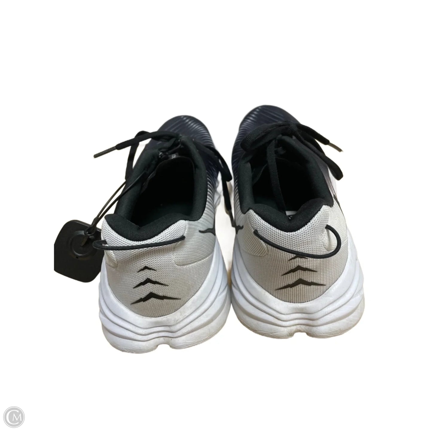 Shoes Athletic By Hoka In Black & White, Size: 9