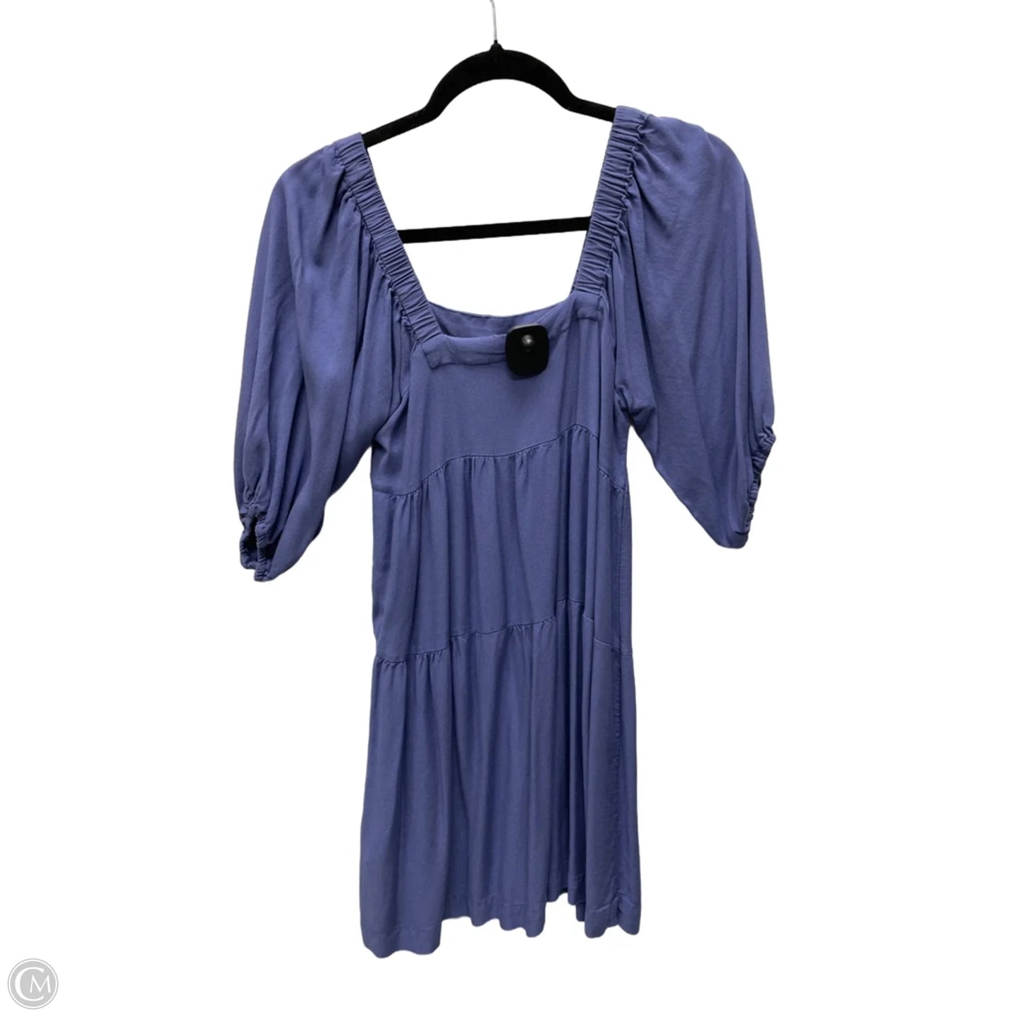 Tunic 3/4 Sleeve By Clothes Mentor In Blue, Size: S