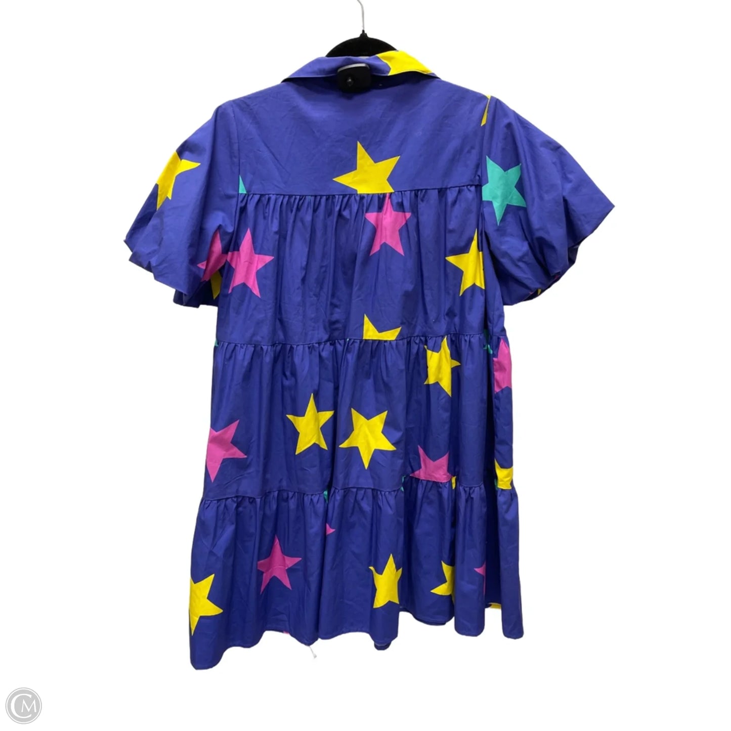 Dress Casual Short By Peach Love Cream California In Purple, Size: S