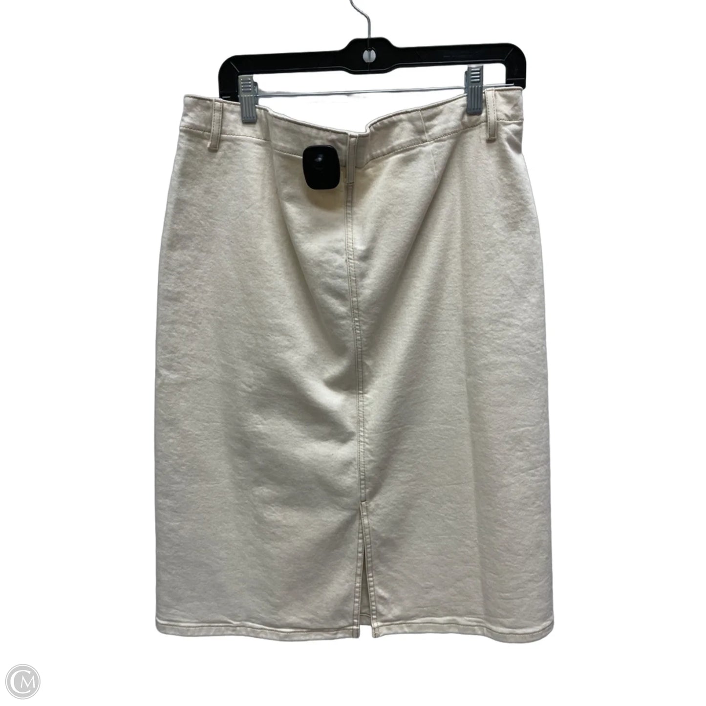 Skirt Midi By J. Jill In Cream, Size: 12