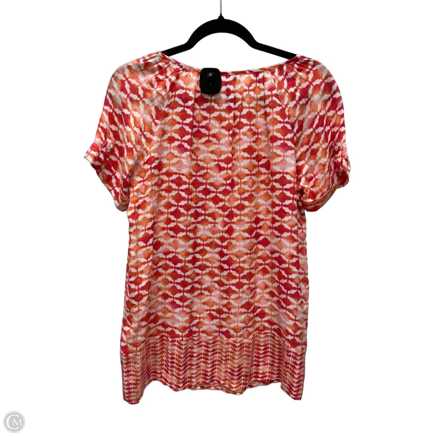 Top Short Sleeve By J. Jill In Coral, Size: Xs