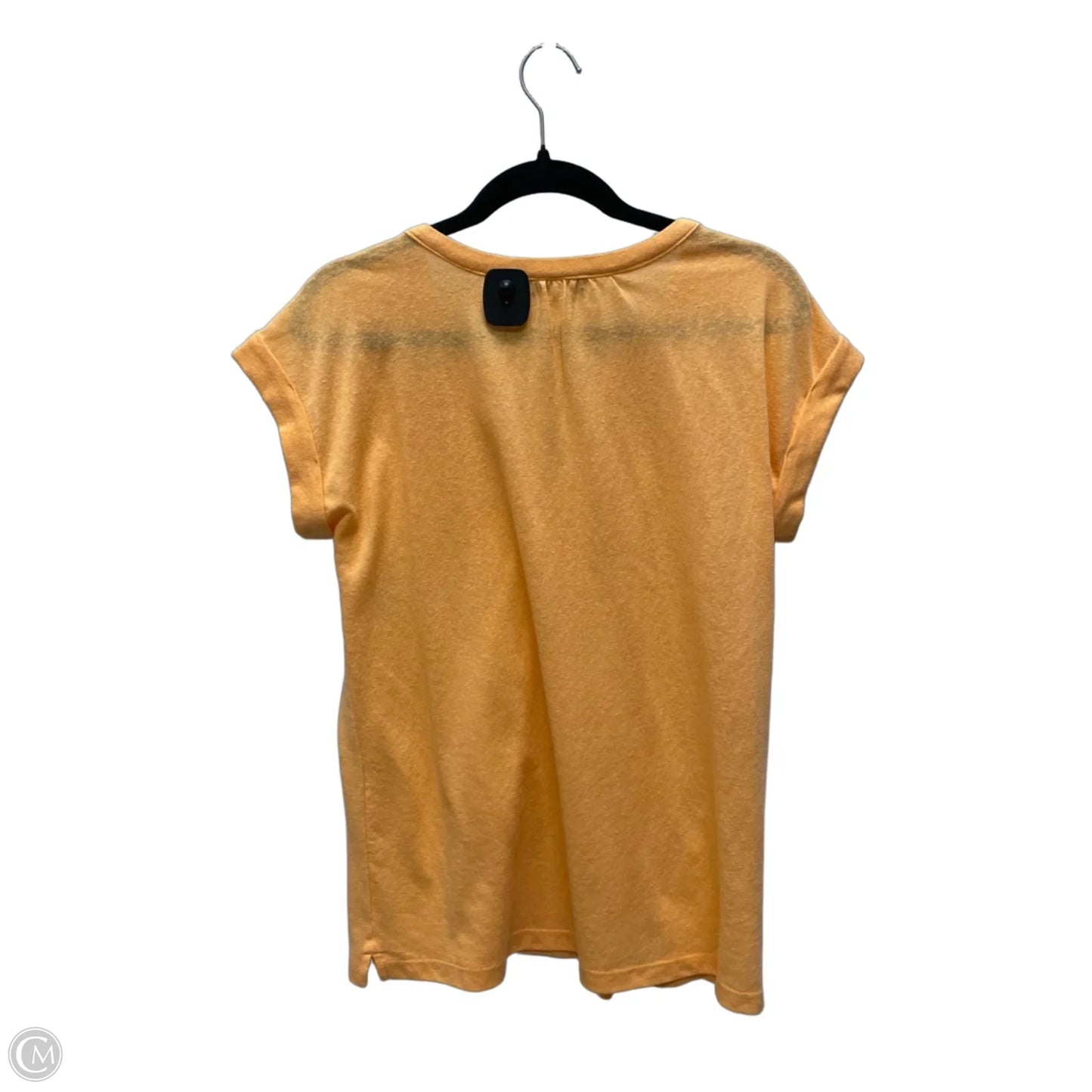 Top Short Sleeve By Loft In Orange, Size: Xs