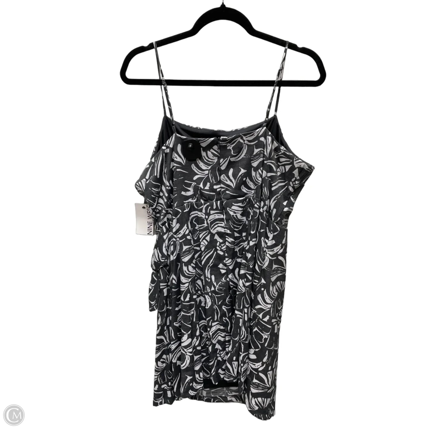 Dress Casual Short By Nine West Apparel In Tropical Print, Size: Xl